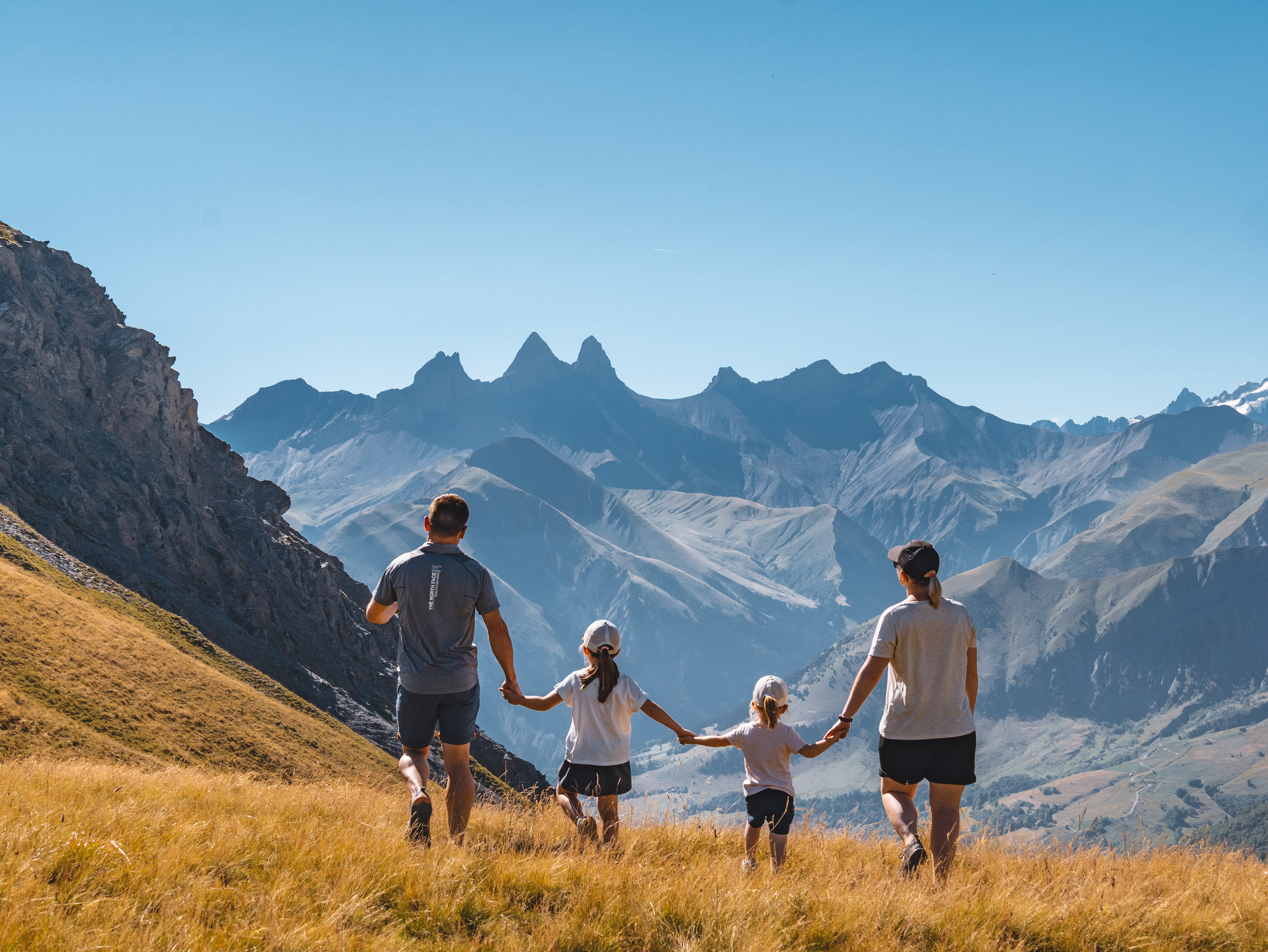 Randonnée en famille