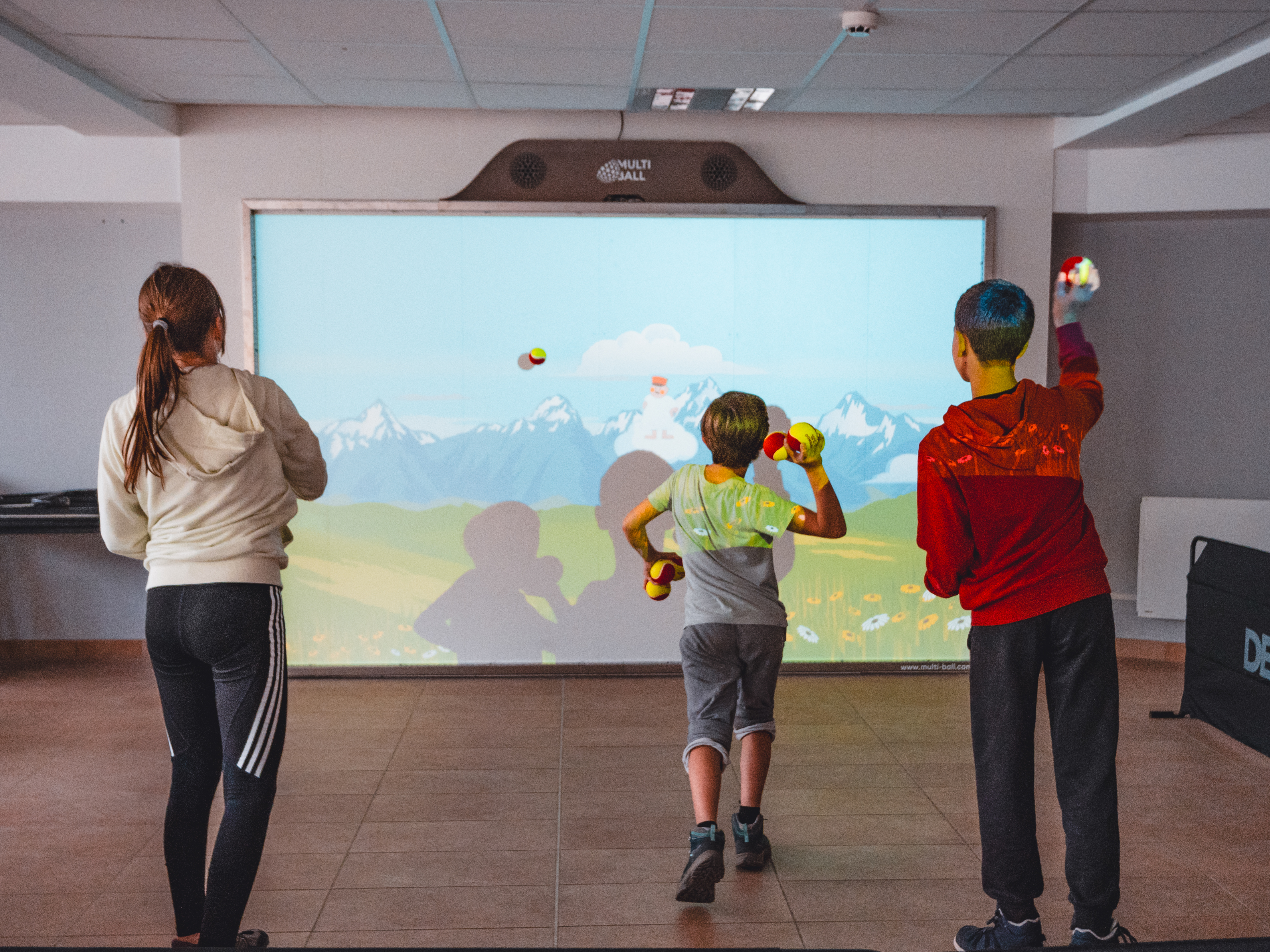 Mur interactif Multiball