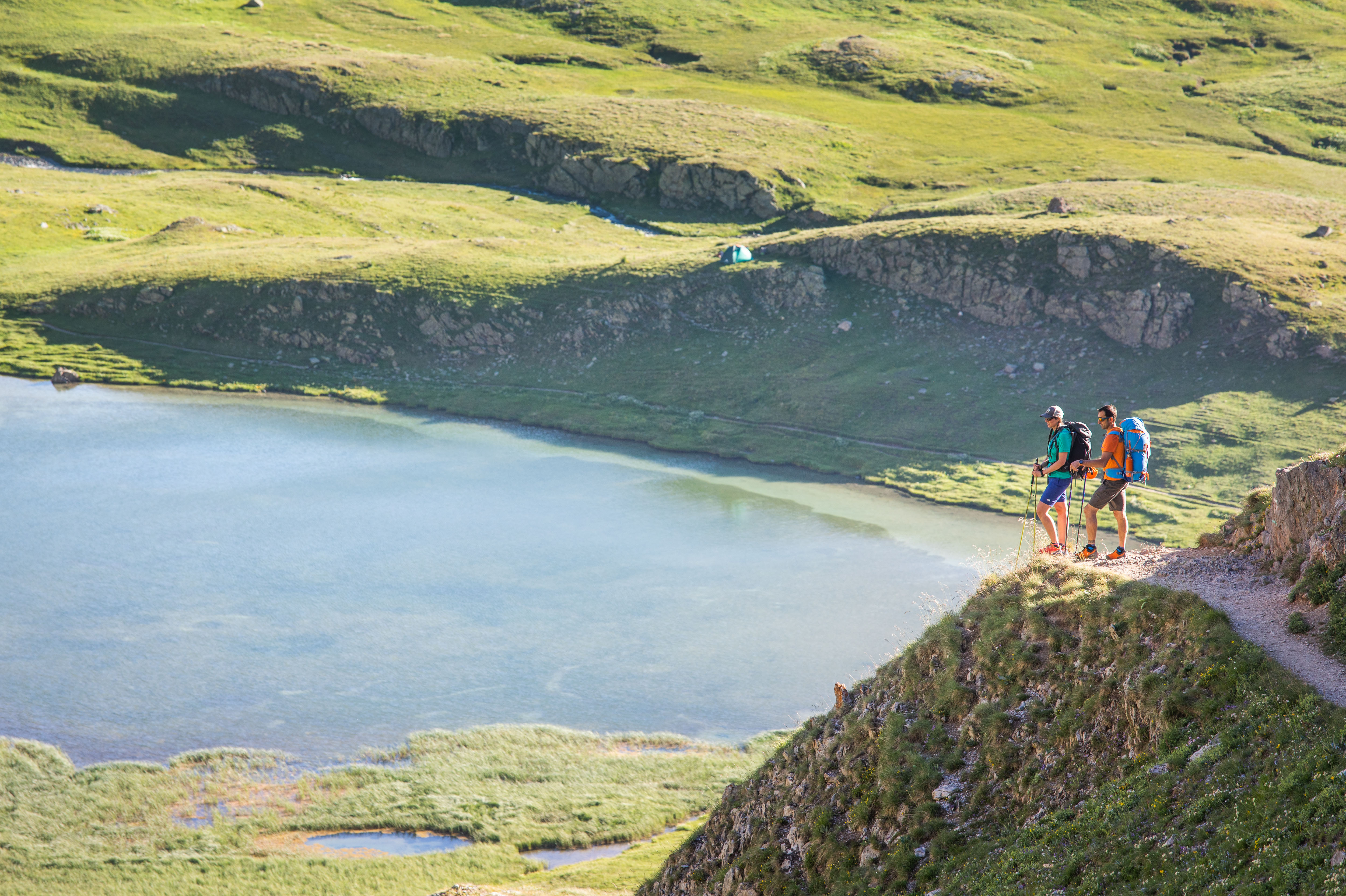 Randonnée des 3 lacs Valloire - lac du grand Ban