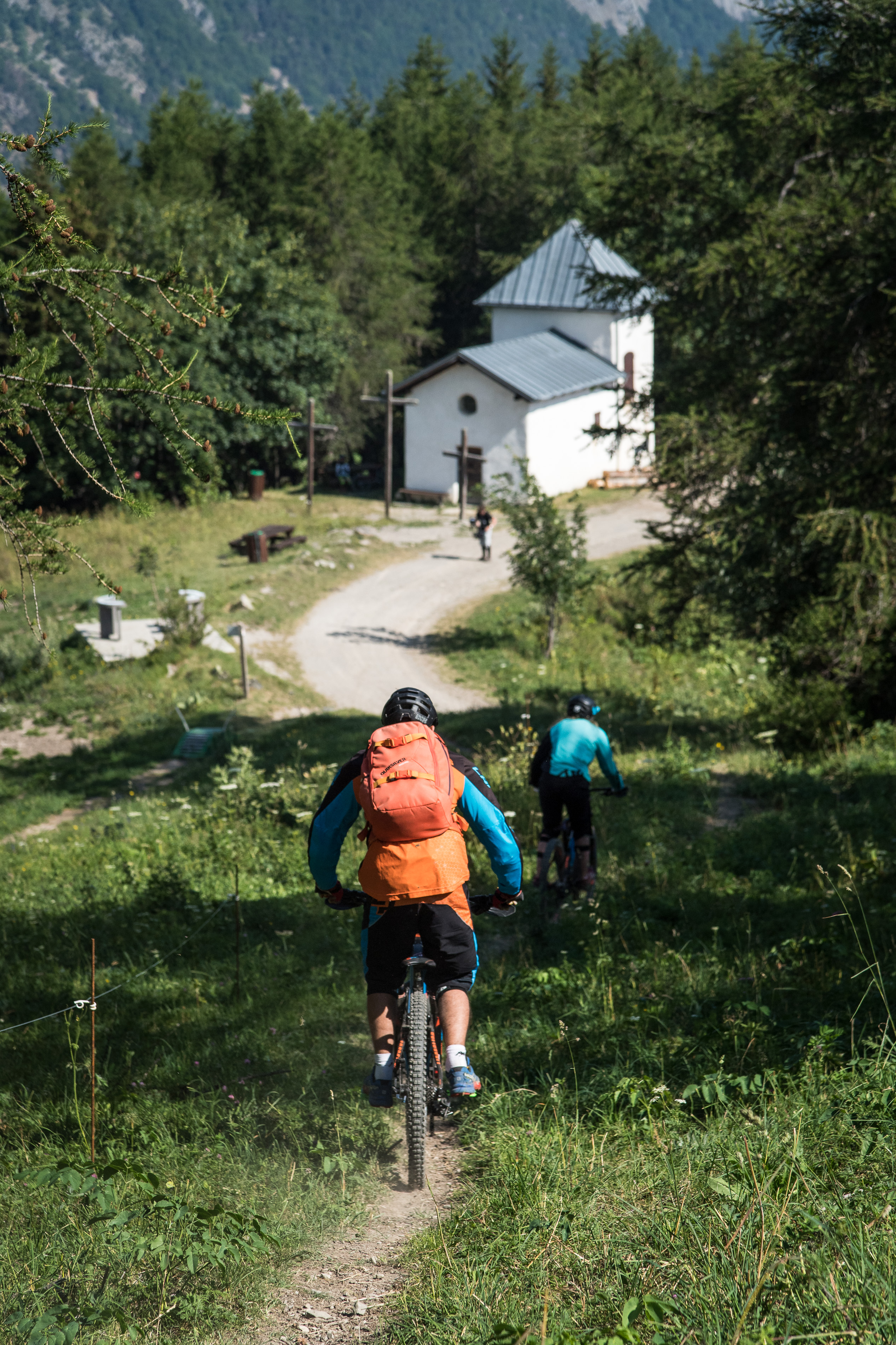 VTT sur le sentier des 3 Croix