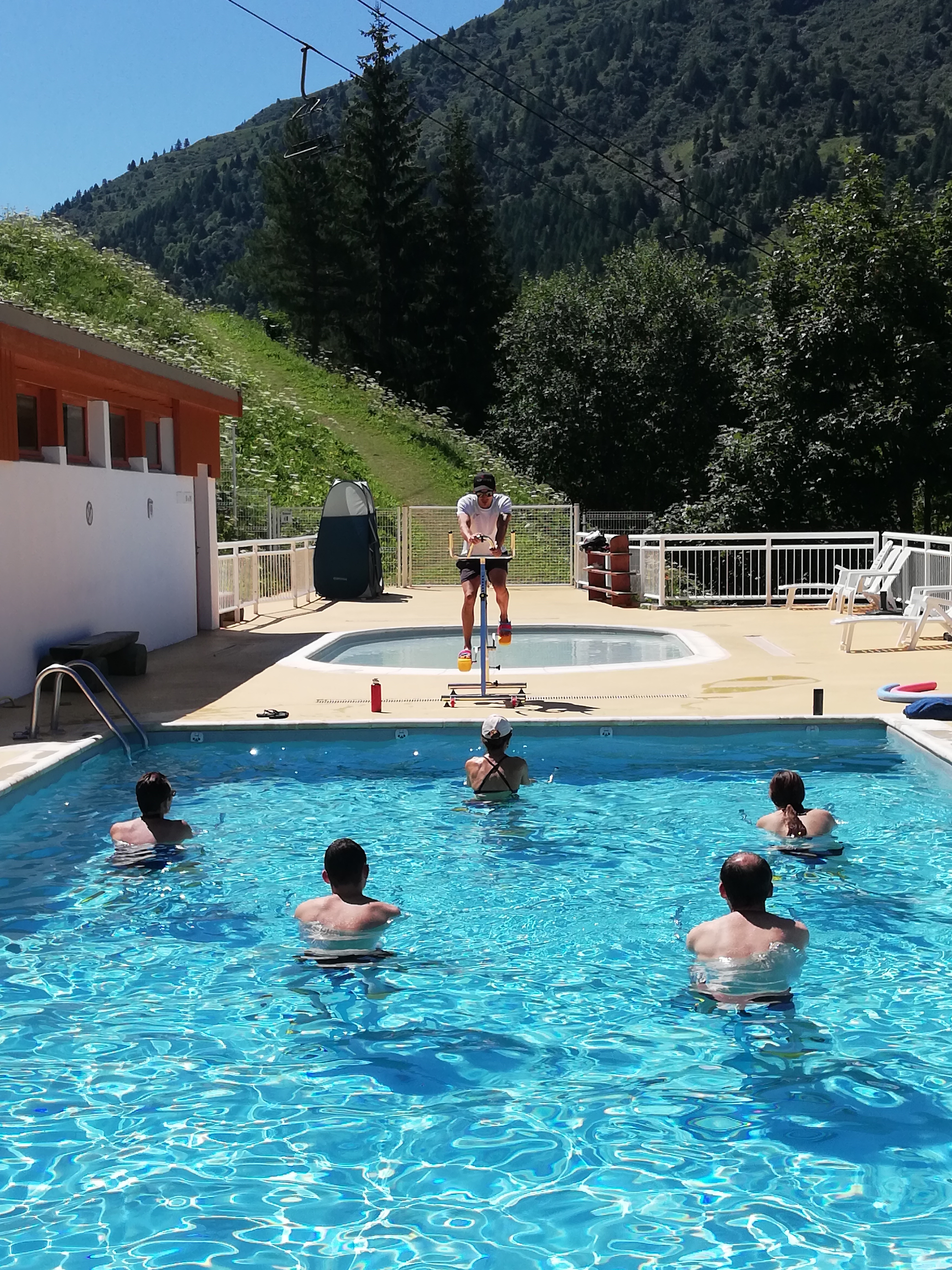 Cours d'aquabike