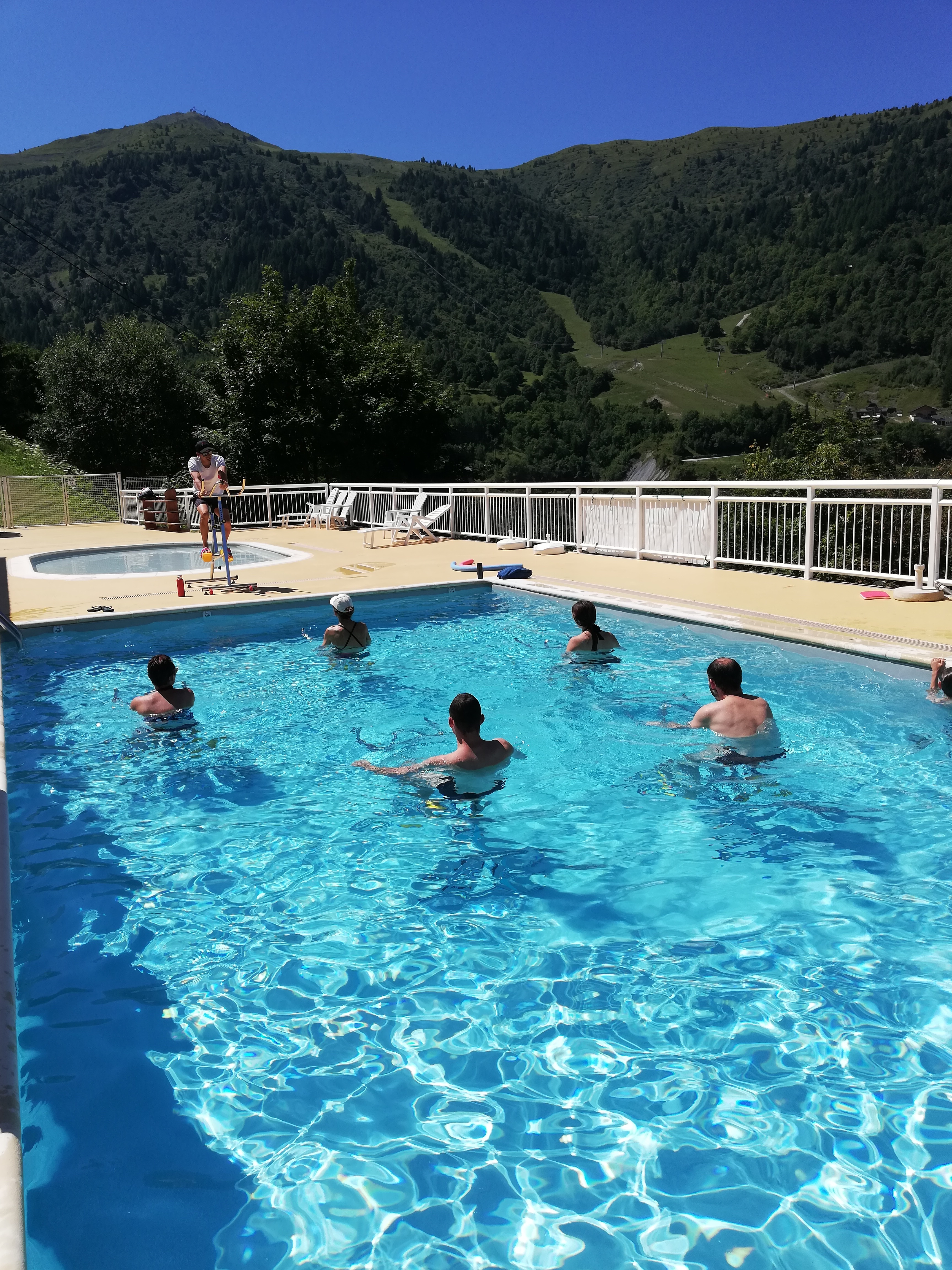 Cours d'aquabike