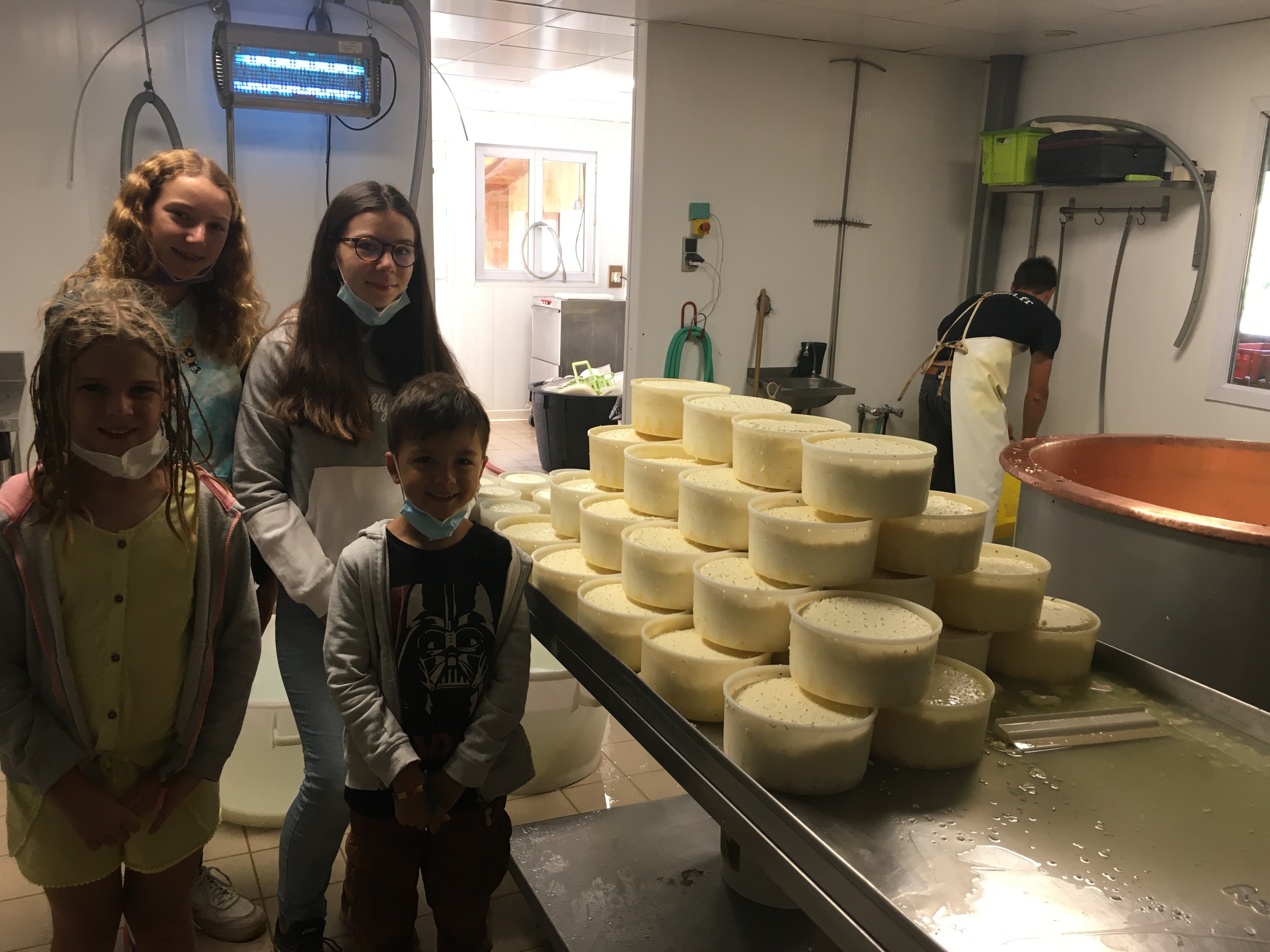 Web reporter à la Ferme du petit Borgé de Valloire