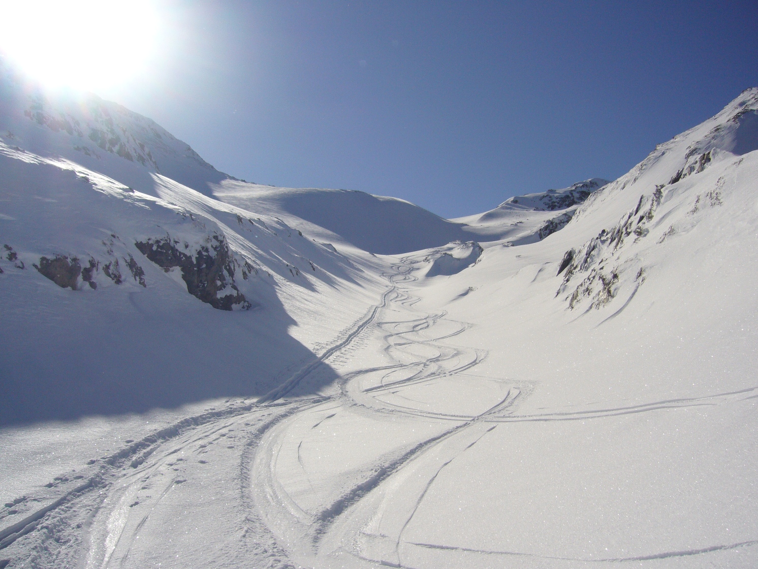 ski de randonnée au grand-Mont