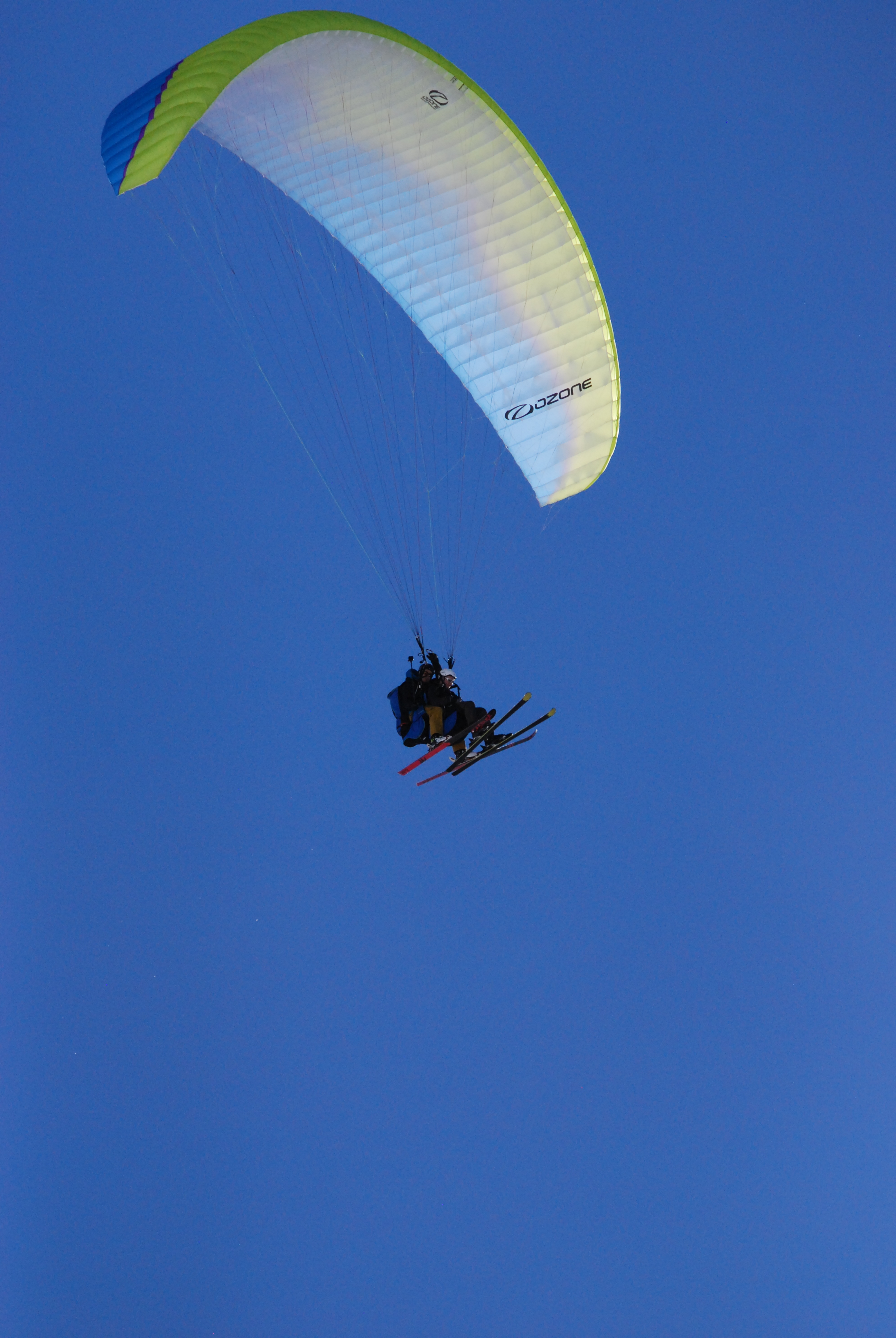 parapente valmeinier savoie france alpes