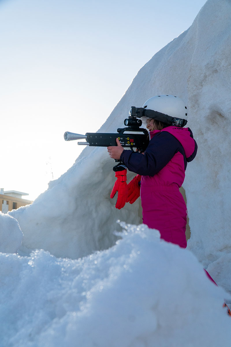 Ice Laser Game