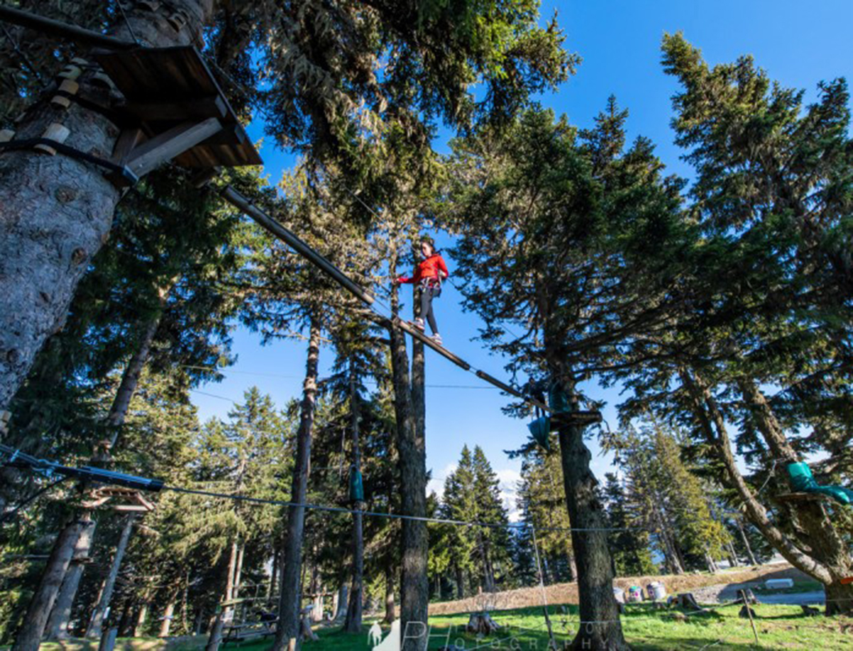 Parcours dans les arbres Chamrousse