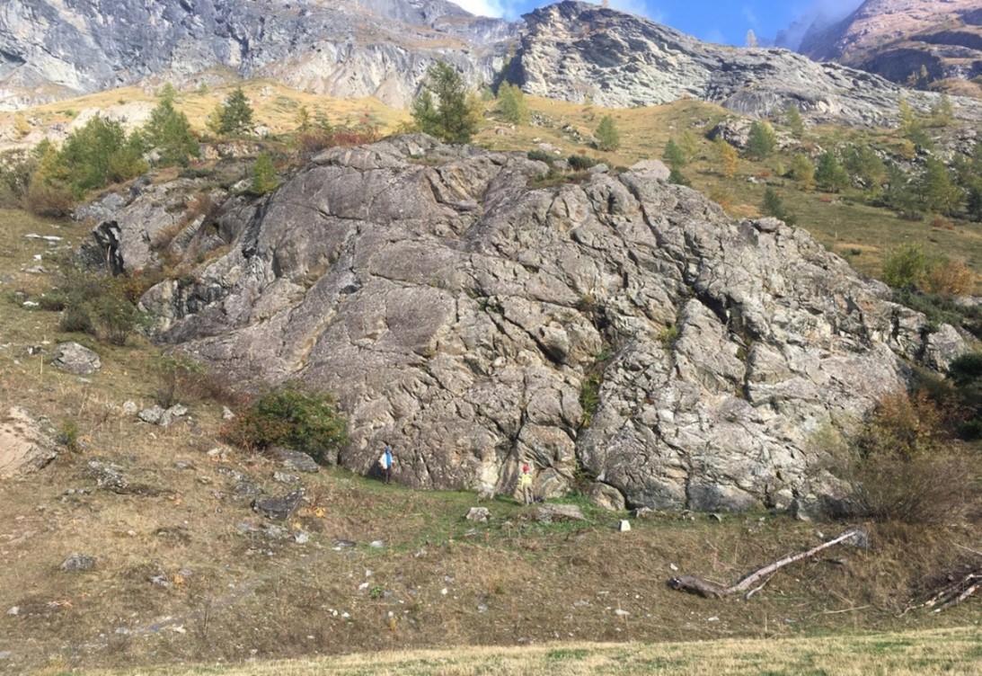 Rocher d'escalade