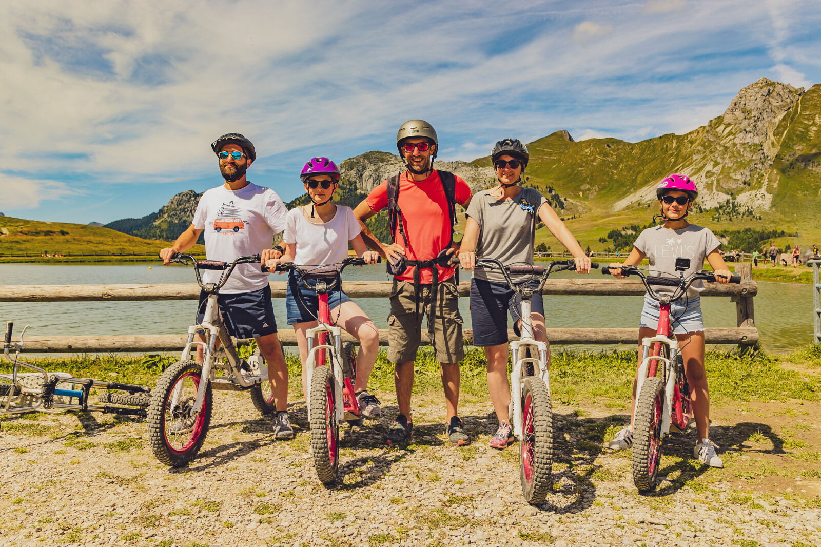 Trottinette au Grand-Bornand