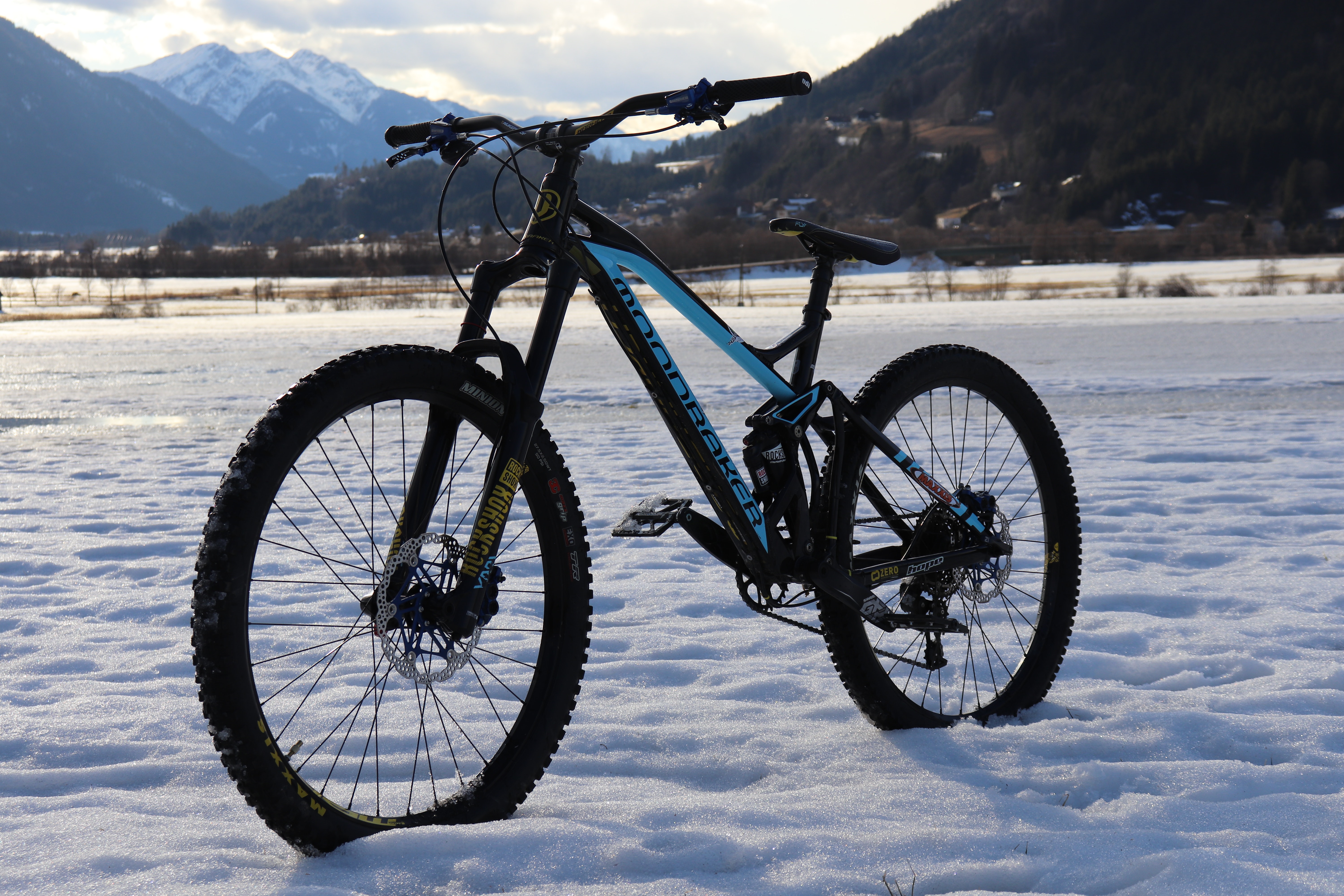 VTT AE sur neige