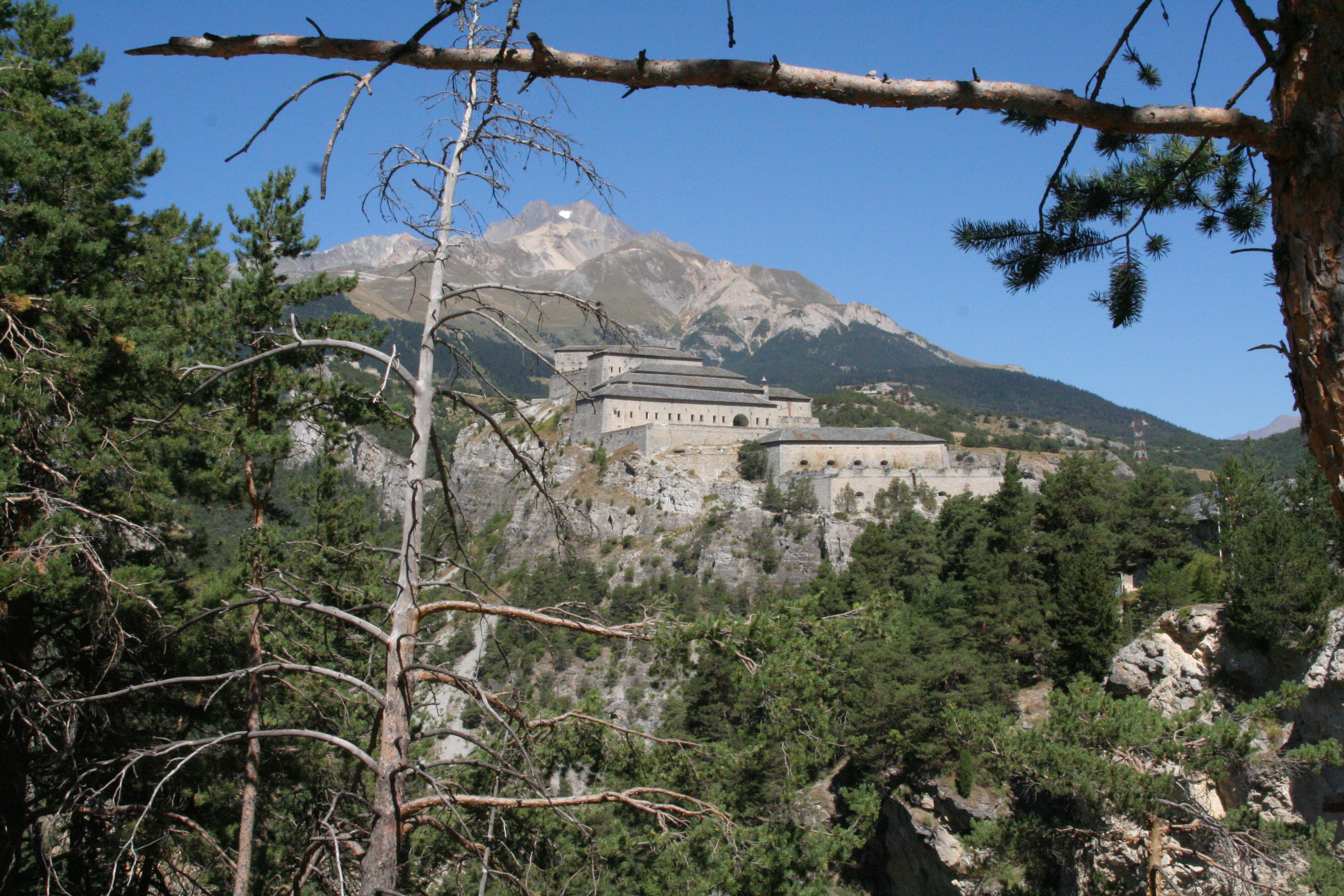 Vue générale du Fort Victor Emmanuel