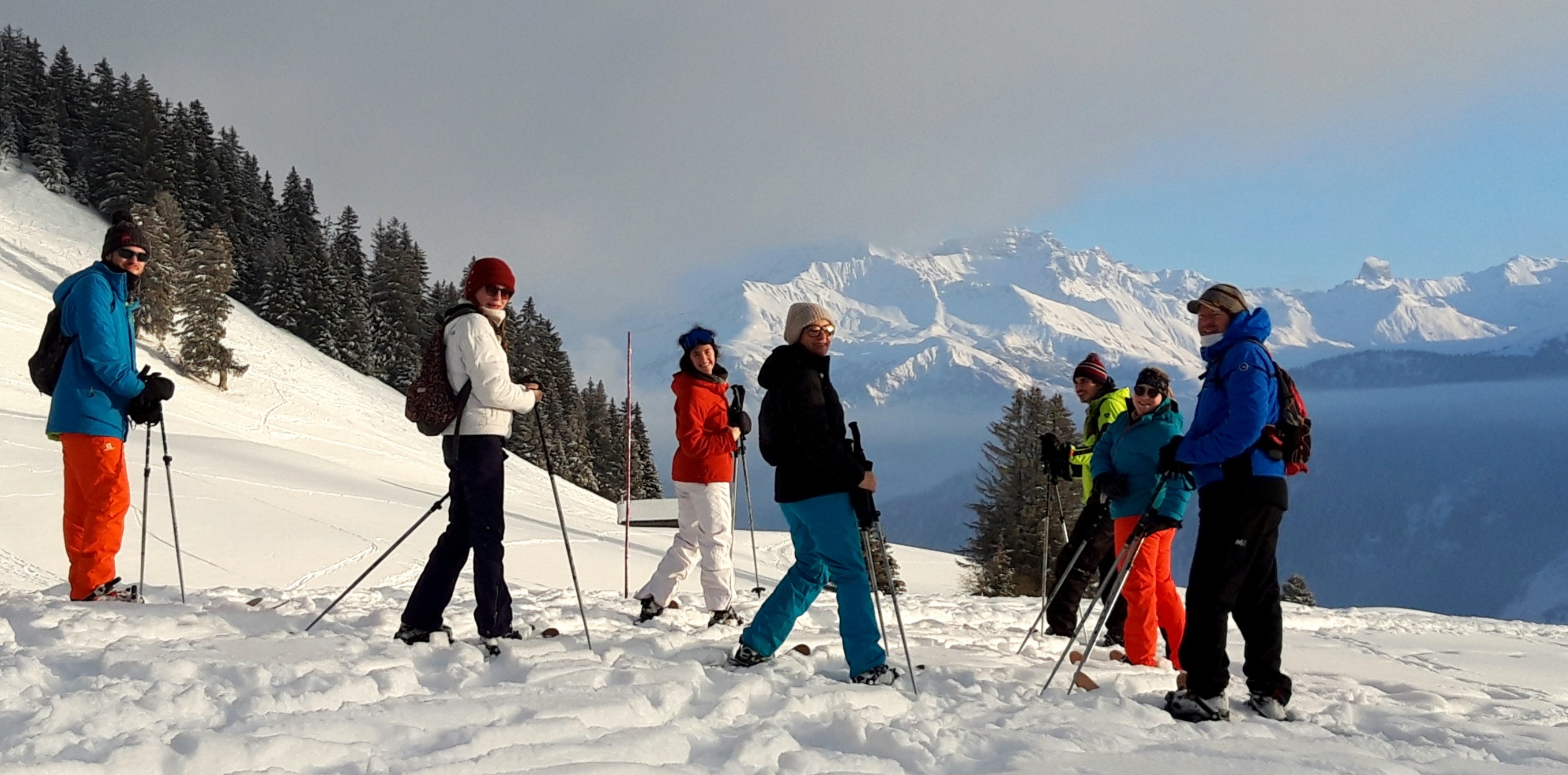 Ski raquettes - Vue