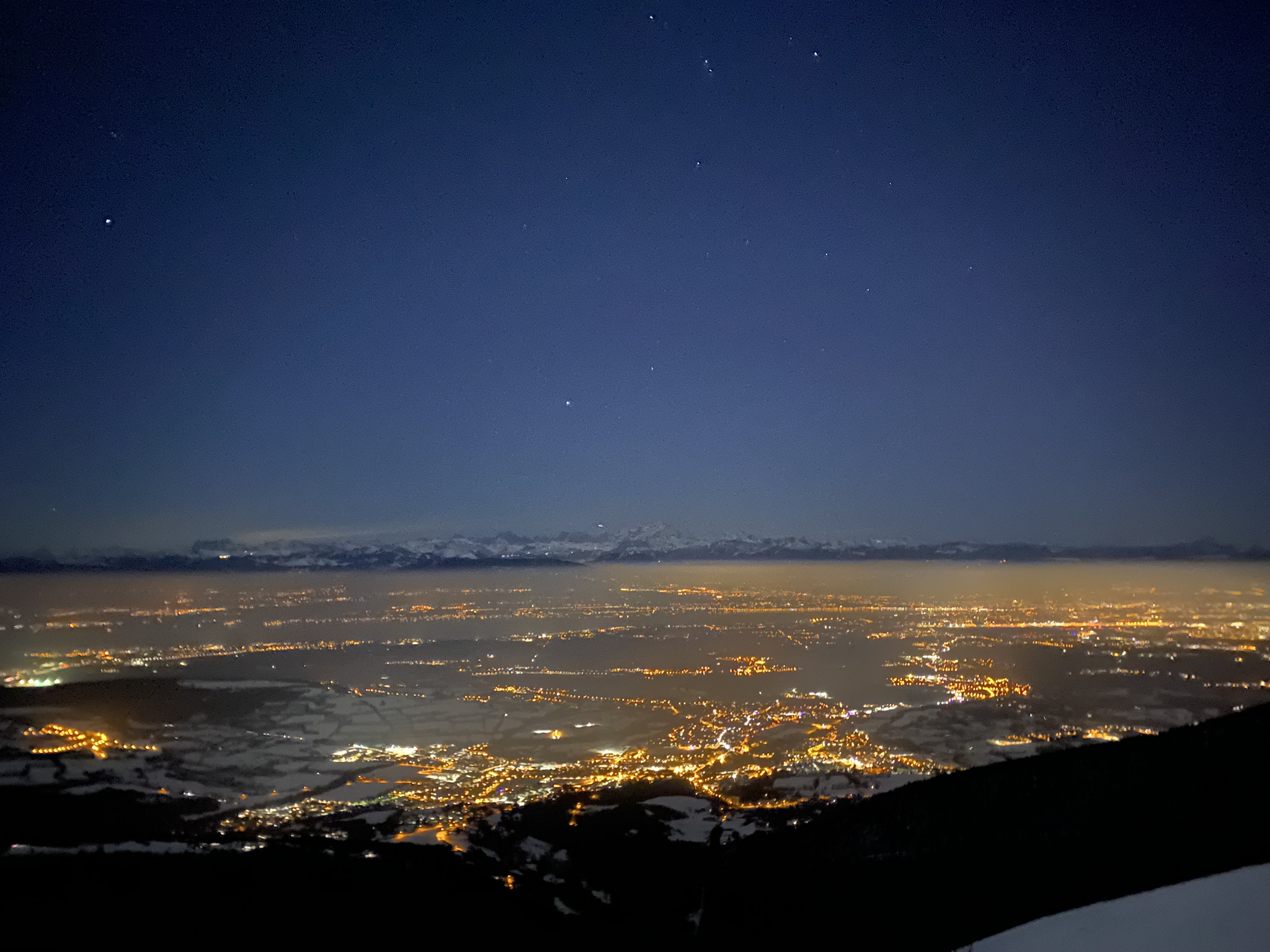 Vue sur Genève
