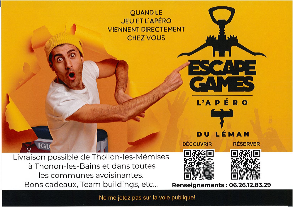 Escape Game - Apéro du Léman