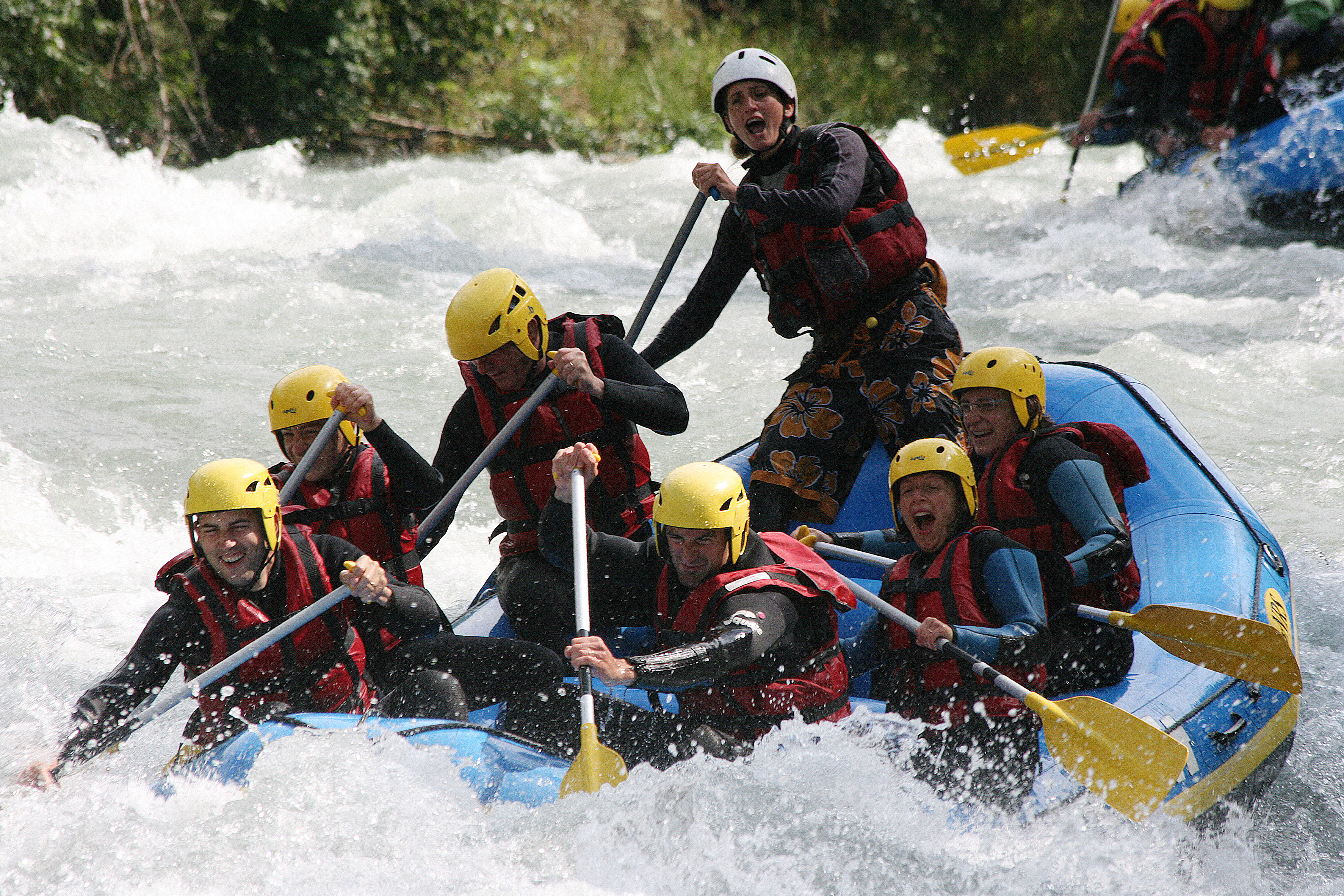 rafting sur l'Isère