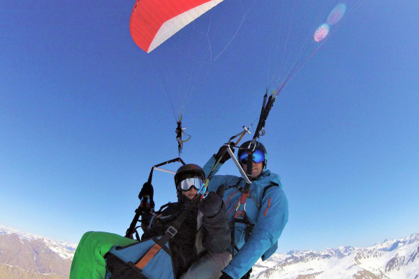 Vol en parapente Station des Orres