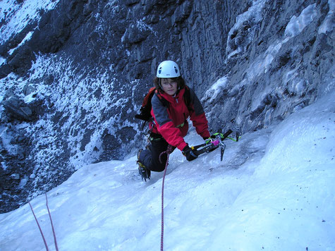 Cascade de glace - Eric Fossard