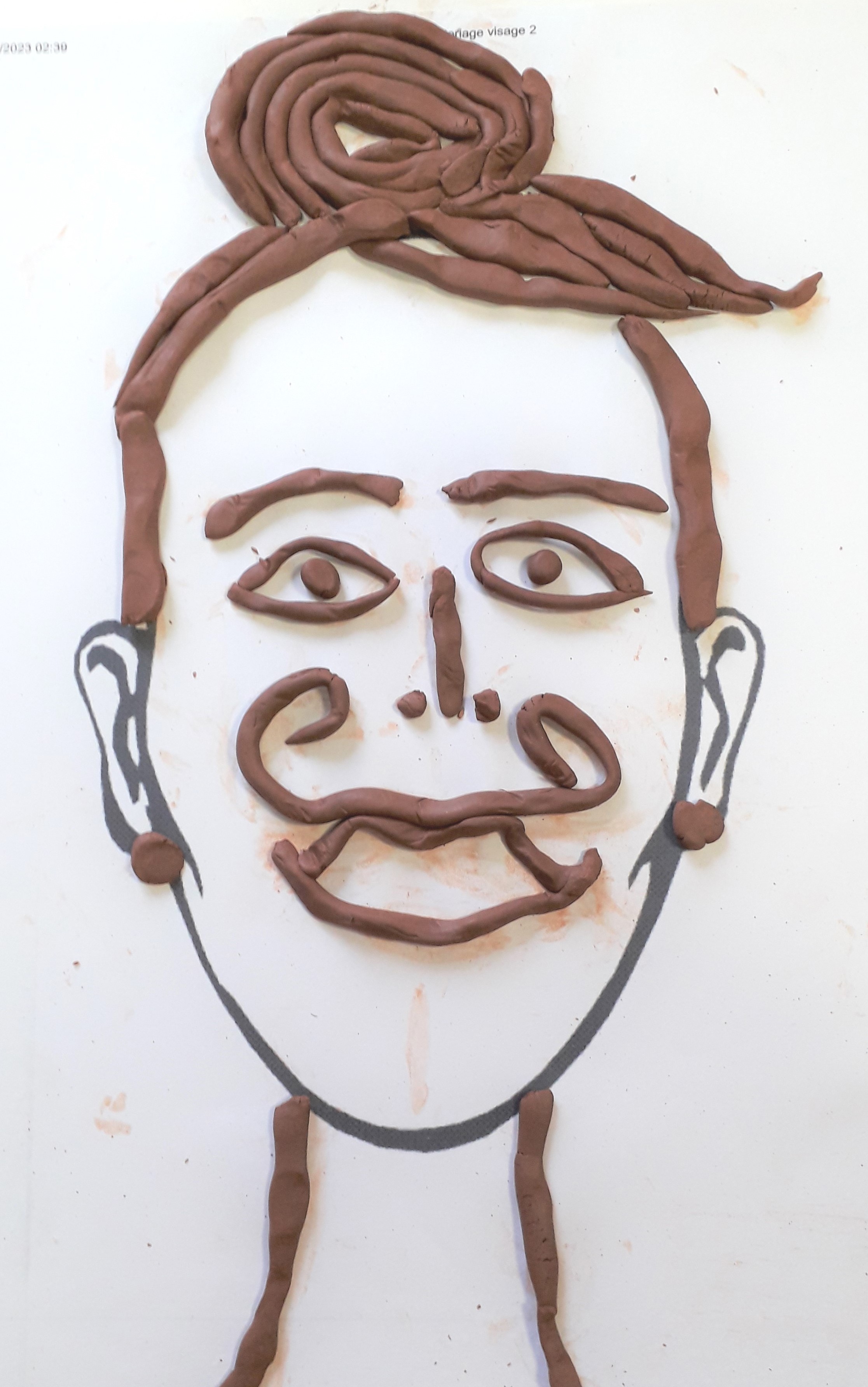Atelier Art-thérapie Autoportrait avec Christine - Mardi 07 avril_Brides-les-Bains