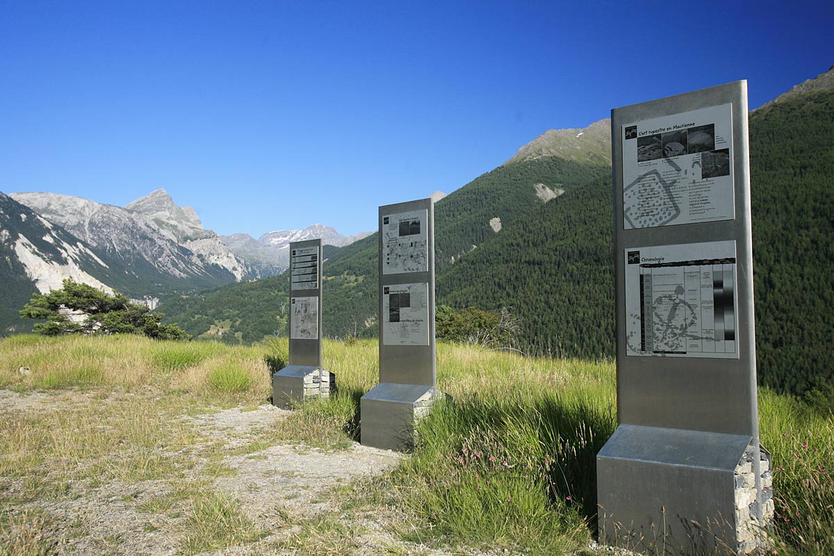 Parc archéologique des Lozes à Aussois