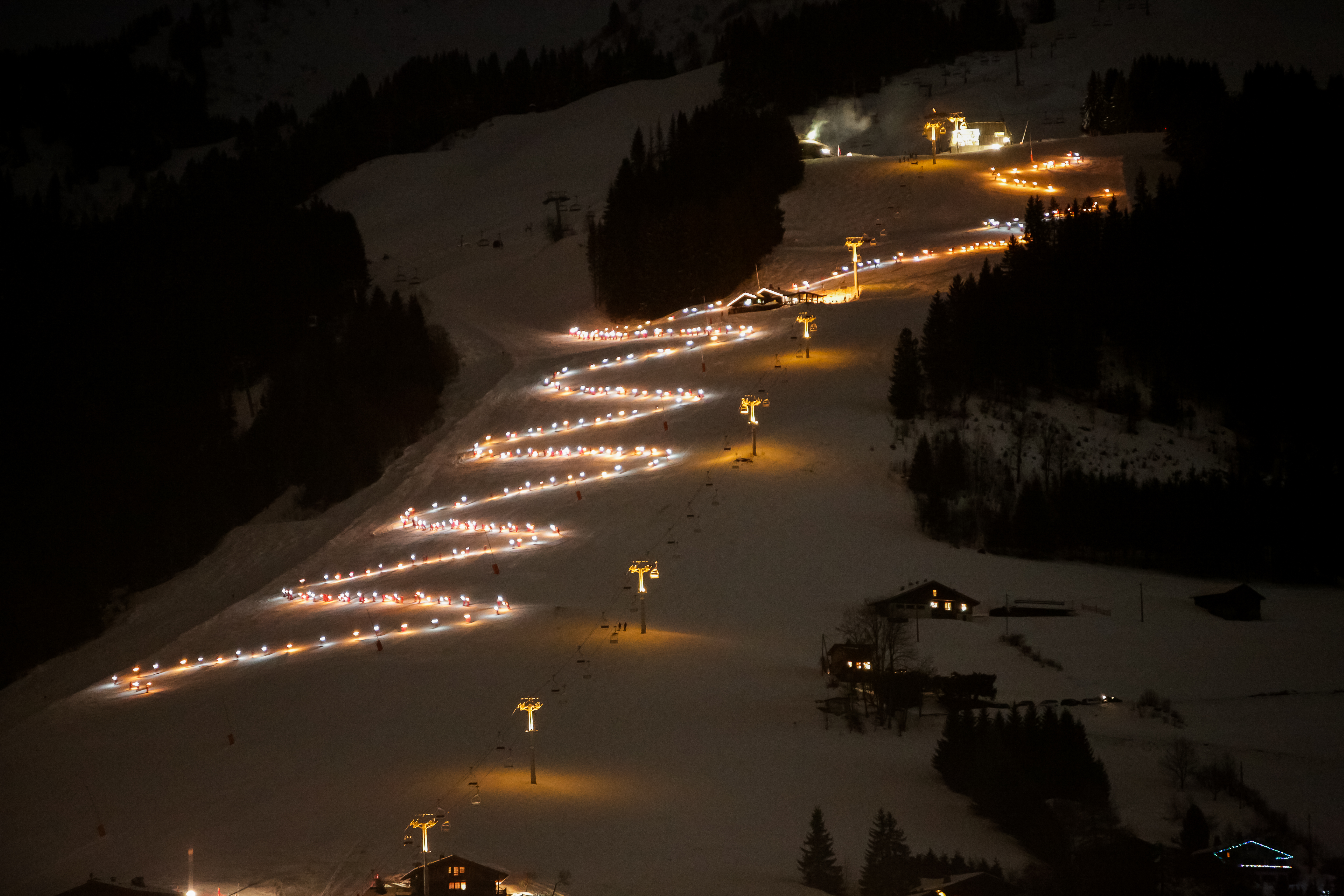 Descentes aux flambeaux