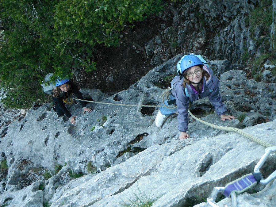 Esacalade à Lans en Vercors