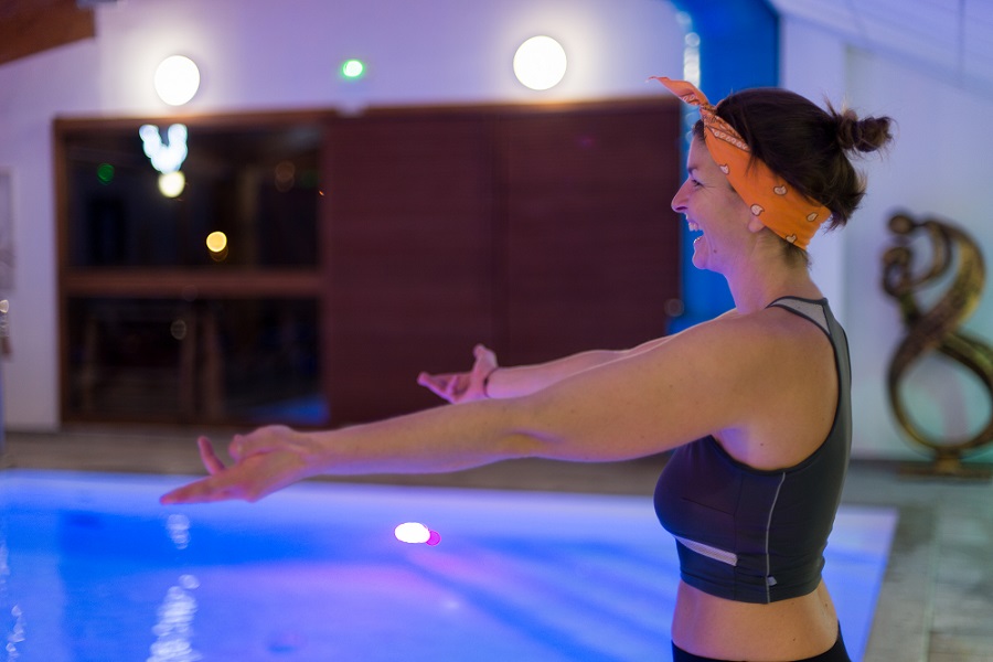 Professeure aquagym
