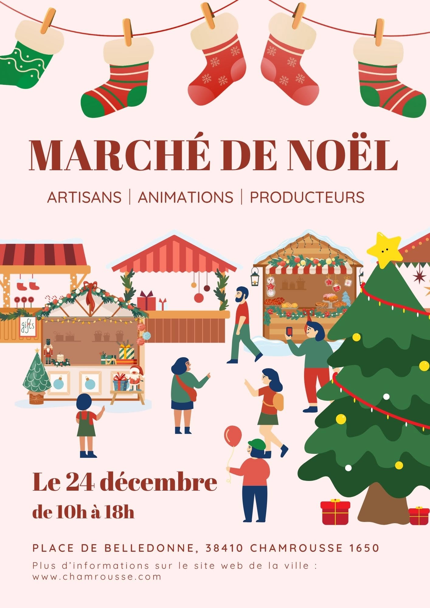 Marché de Noël - producteurs et artisans éco-responsables_Chamrousse