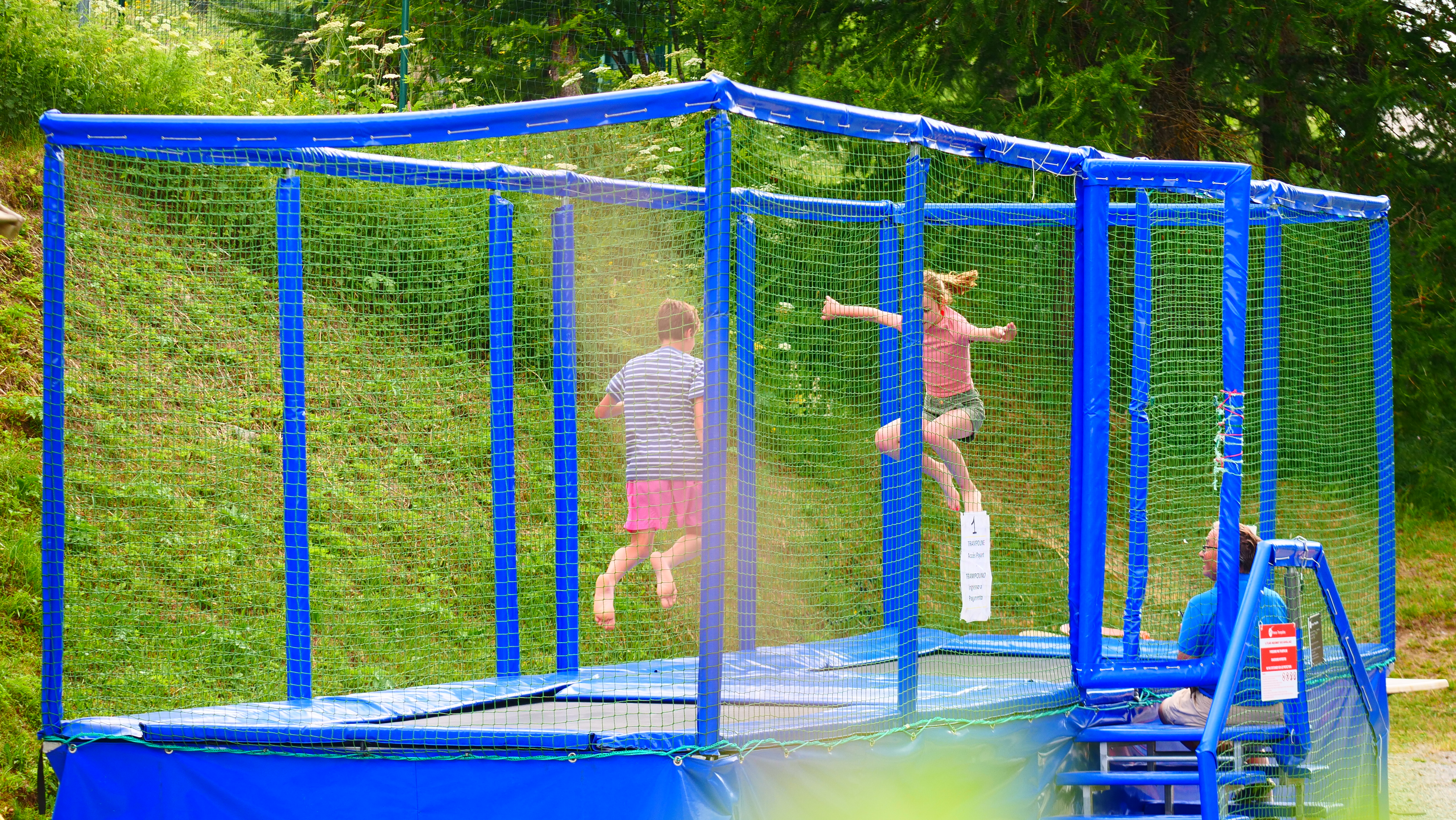 Trampoline Montgenèvre