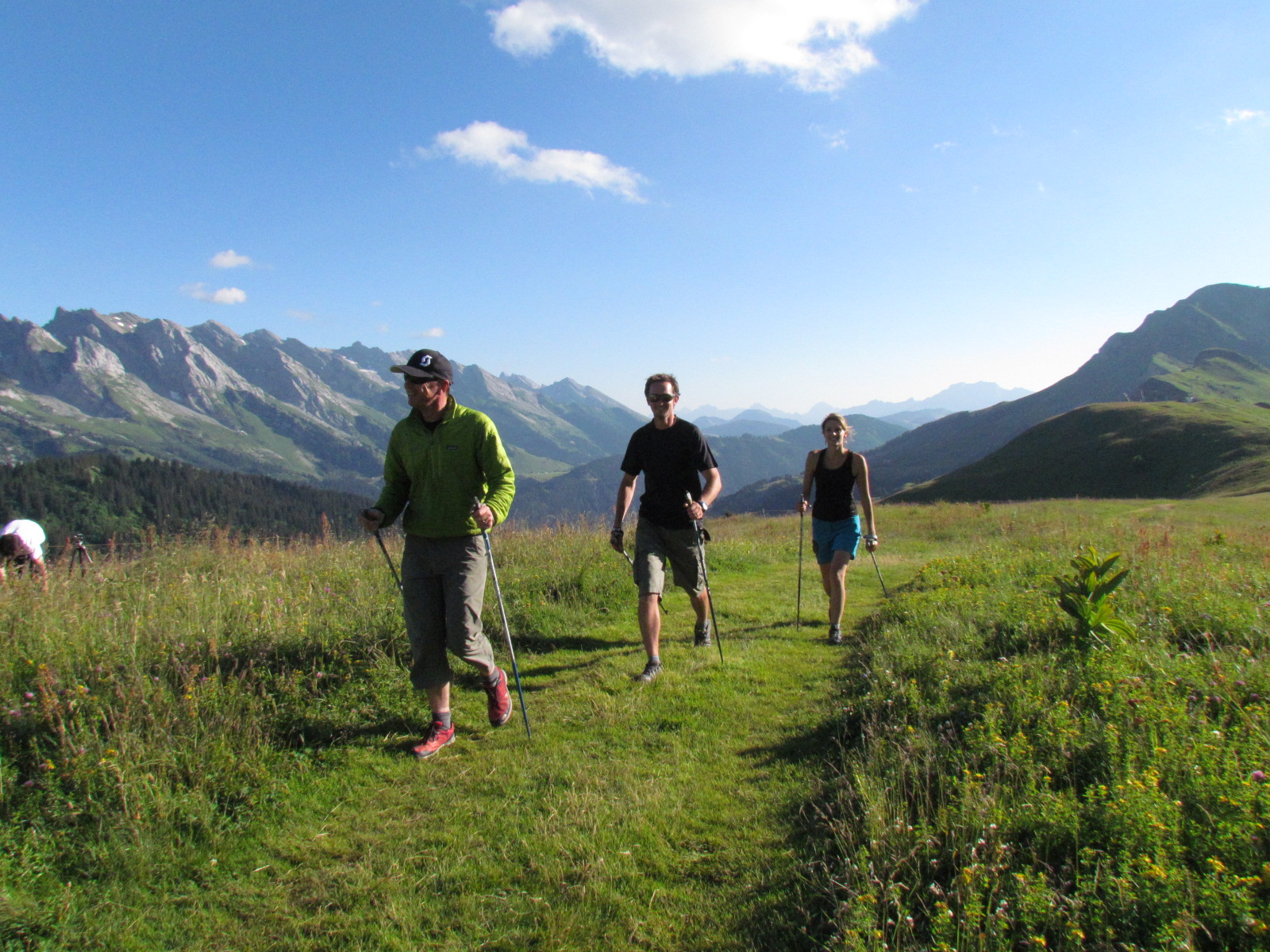 marche nordique aravis auberge nordique