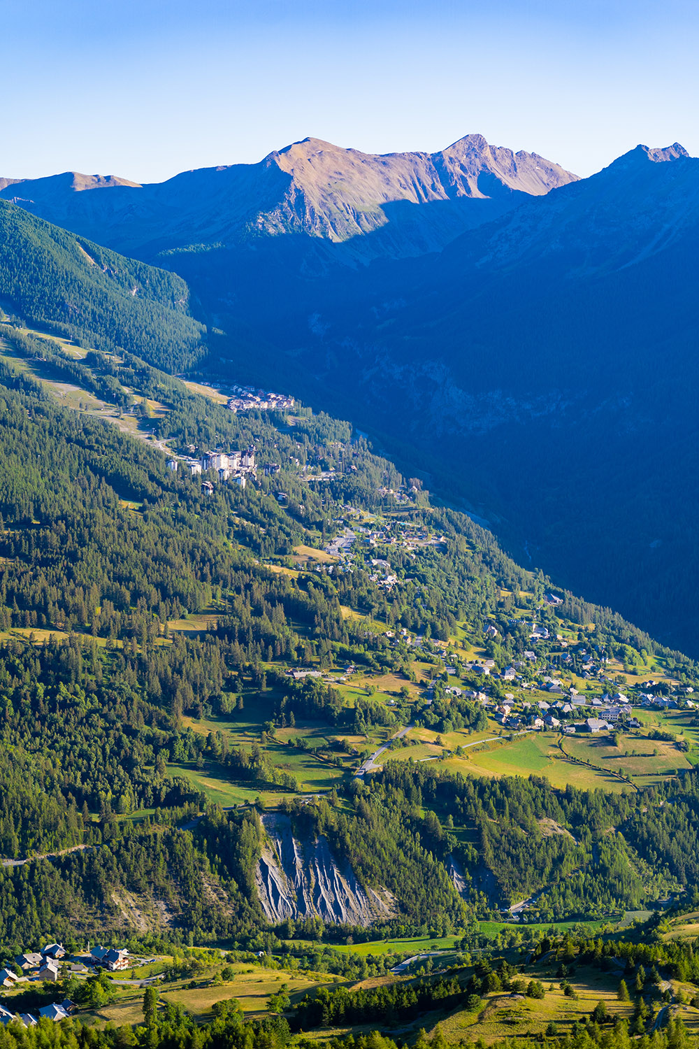 Vue station depuis Le Méale