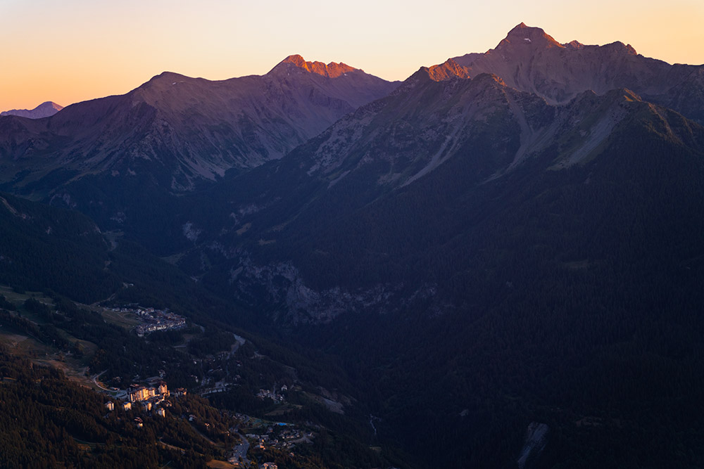 Vue lac depuis Le Méale