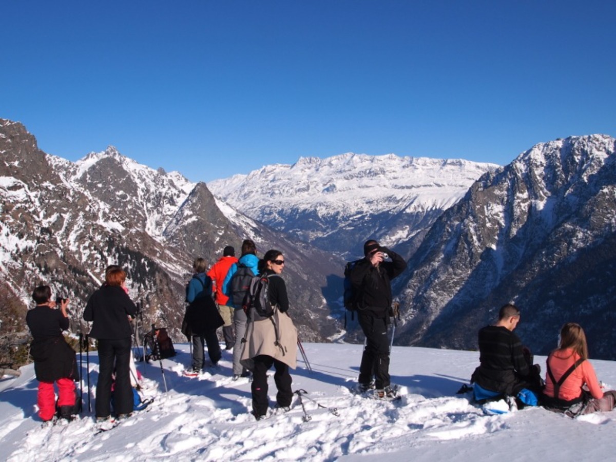 Sortie raquettes Bureau des Guides et Accompagnateurs de Chamrousse