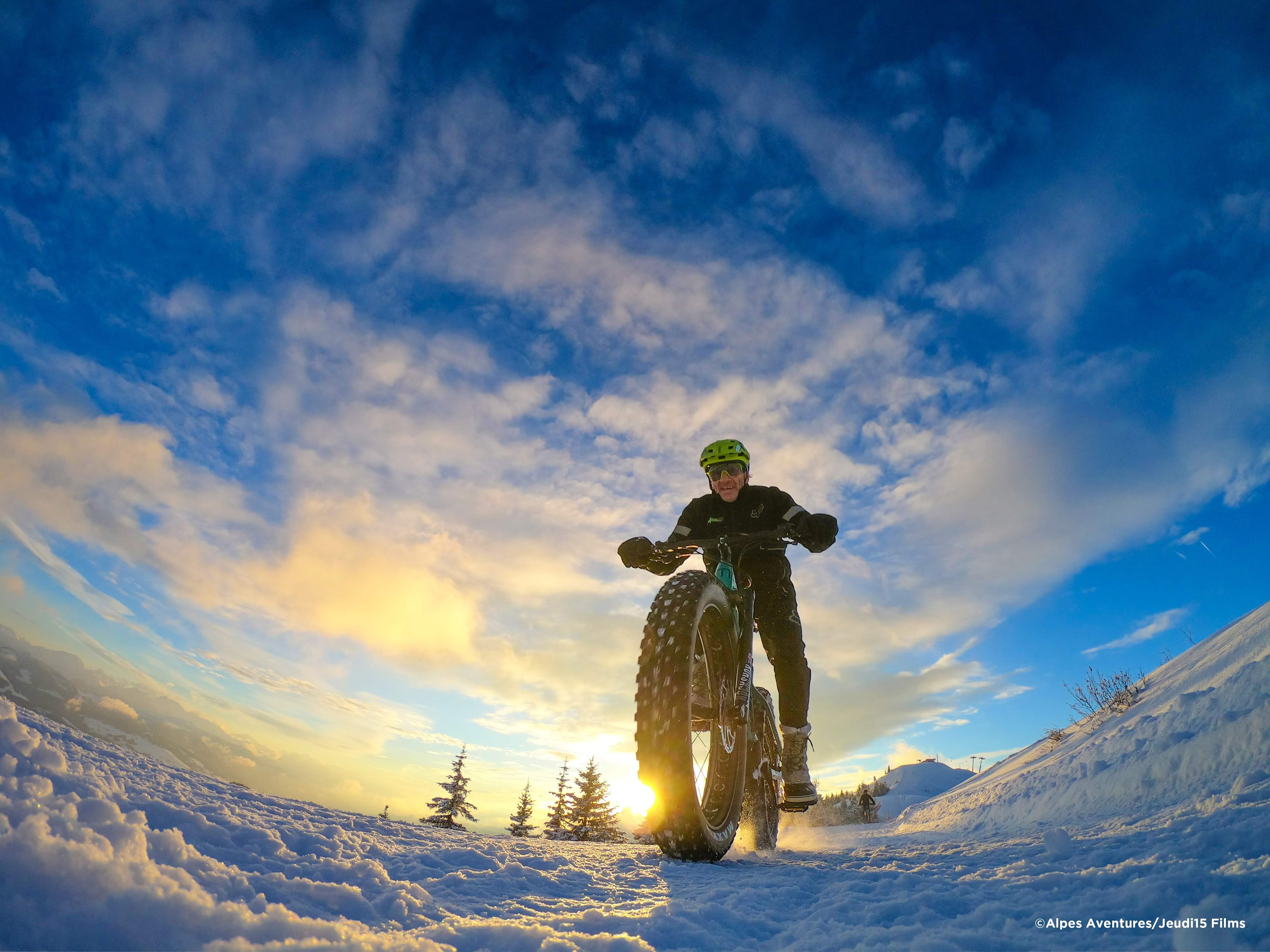 VTT sur neige