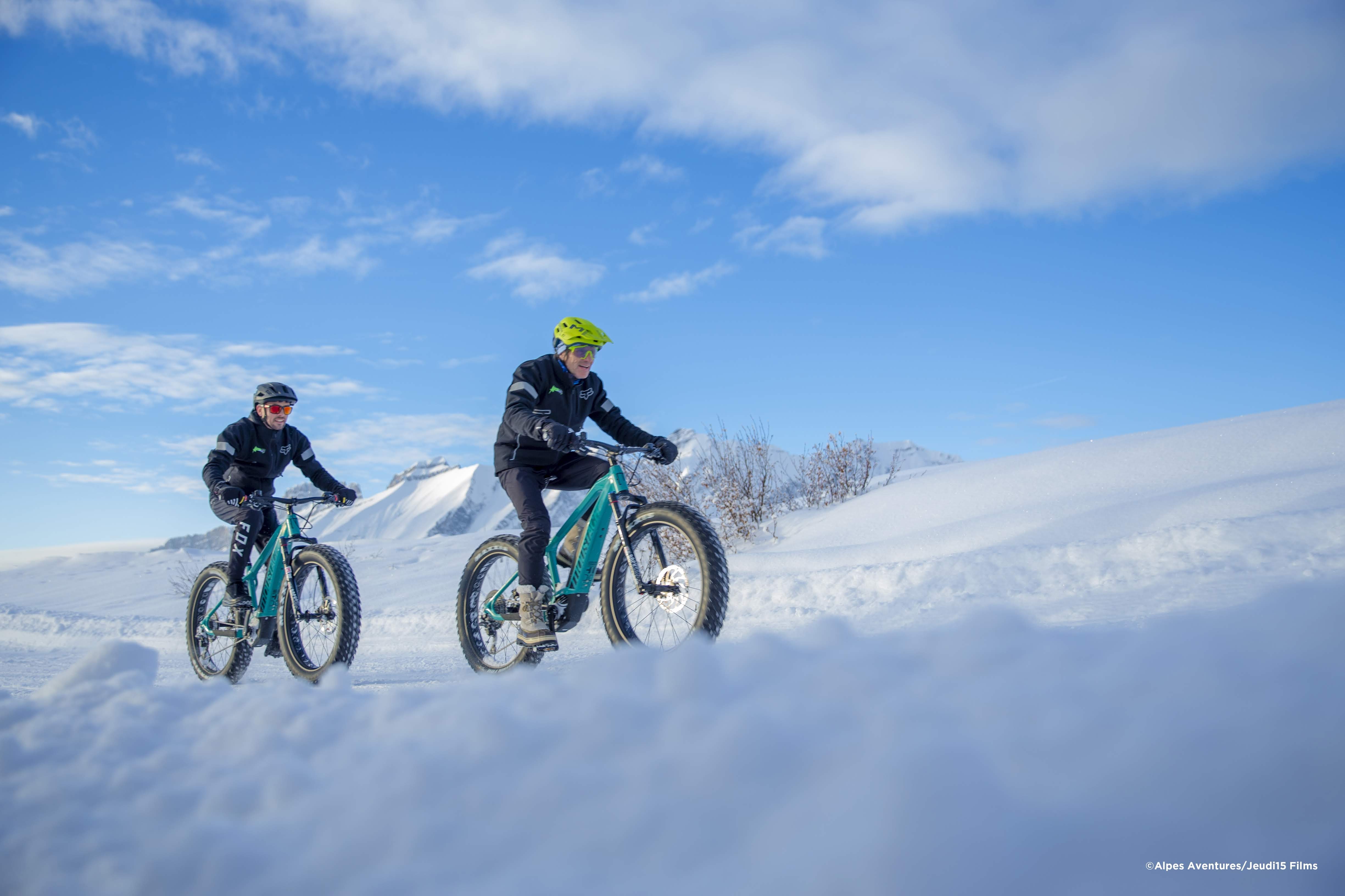 VTT sur neige