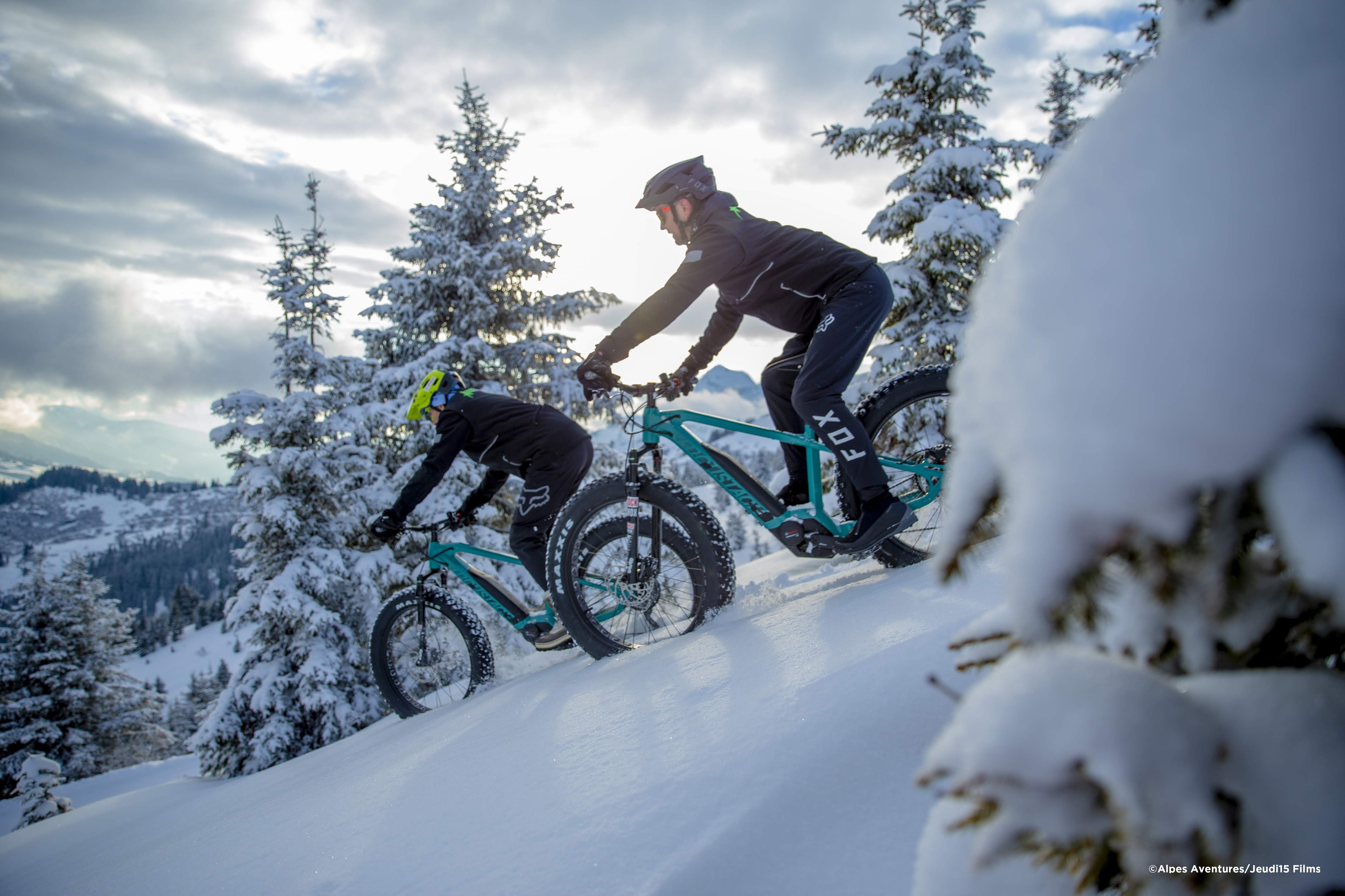 VTT sur neige