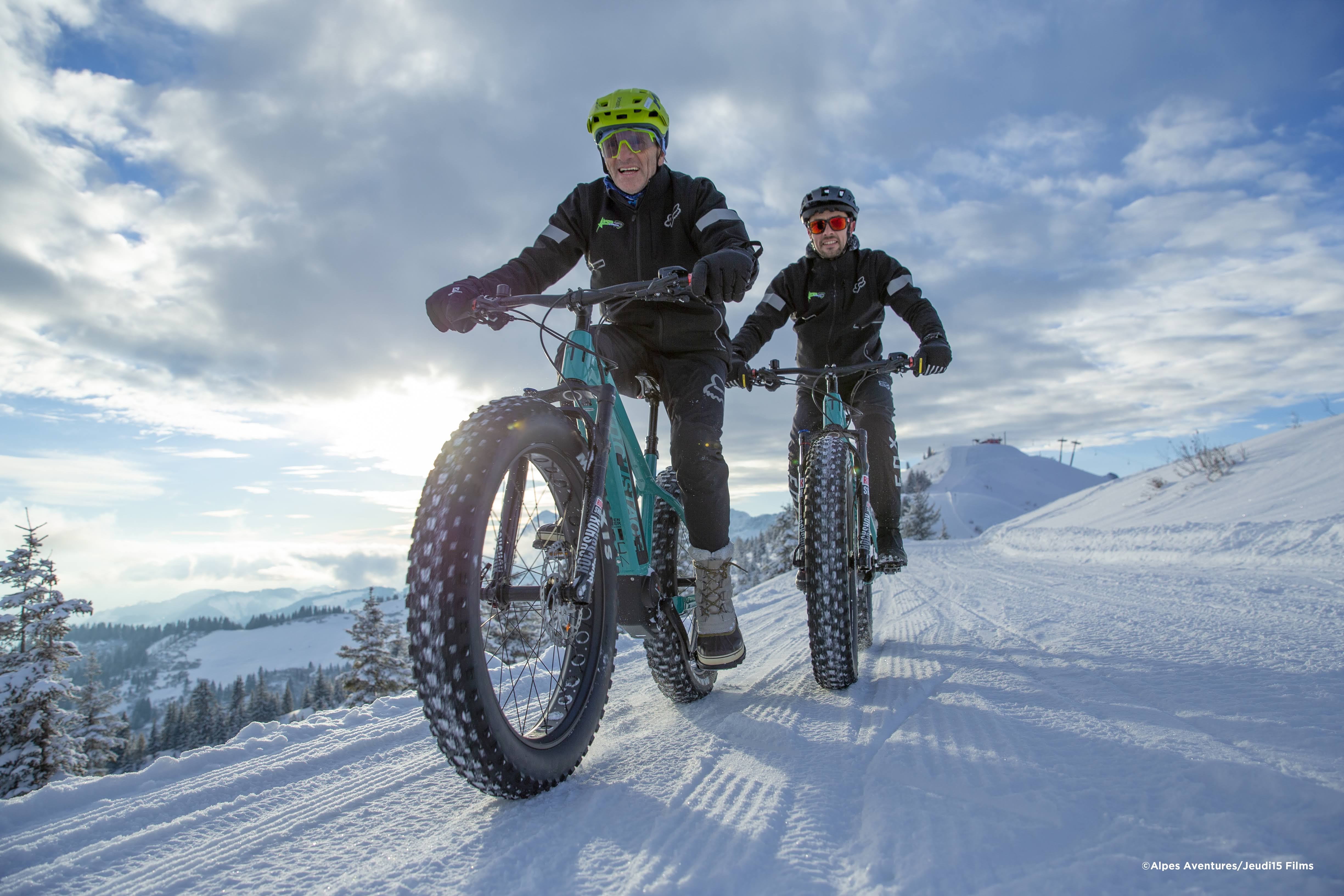 VTT sur neige