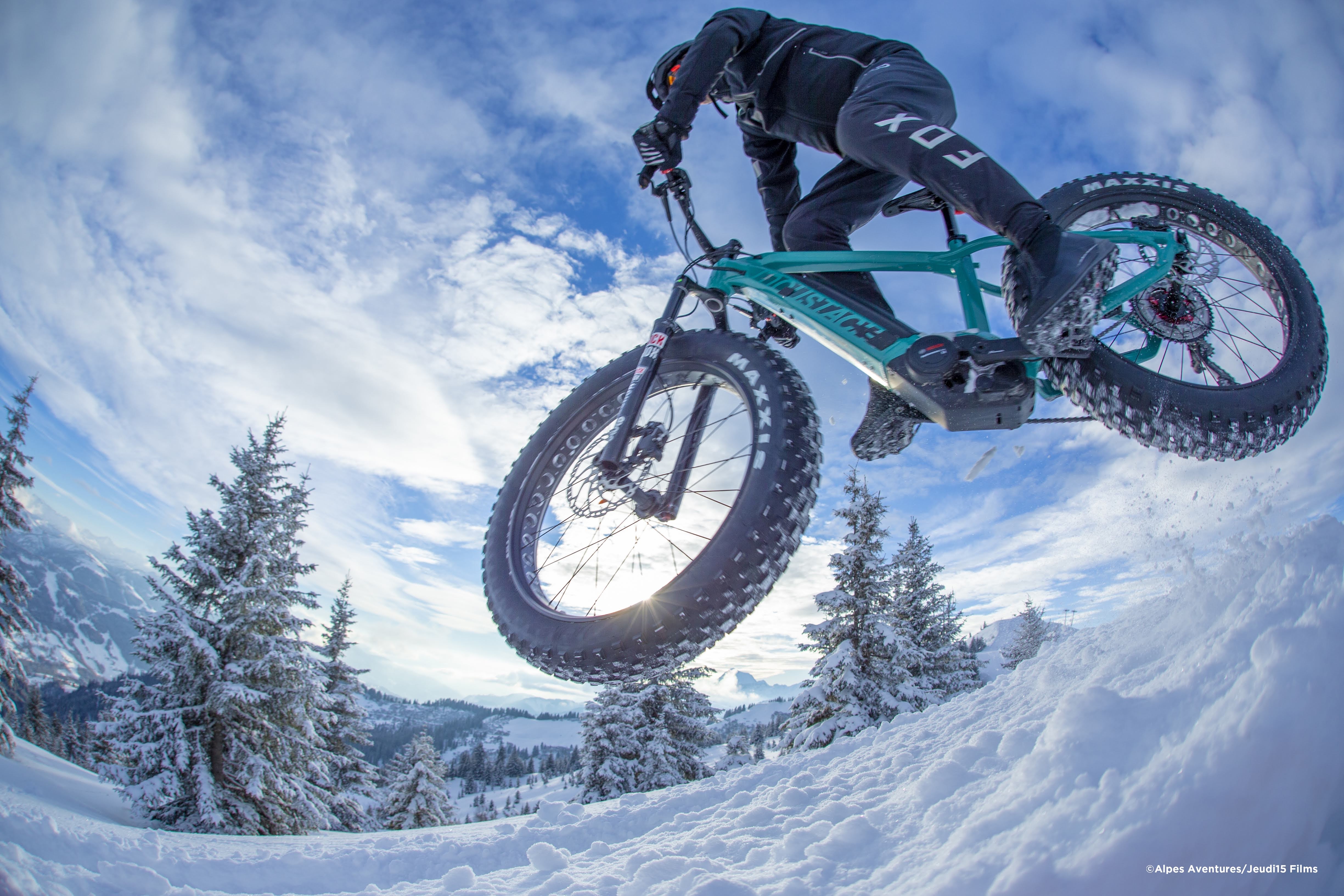 VTT sur neige