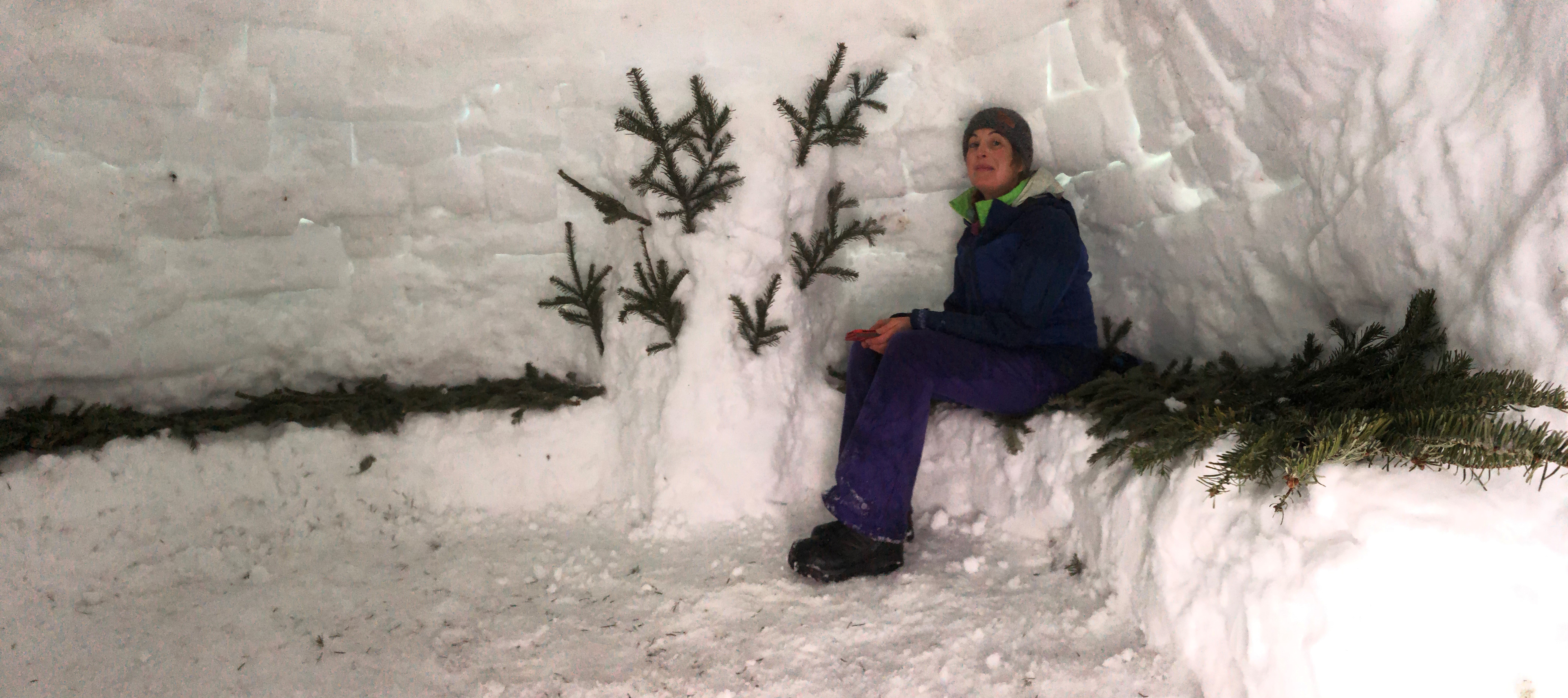 Igloo avec Iona