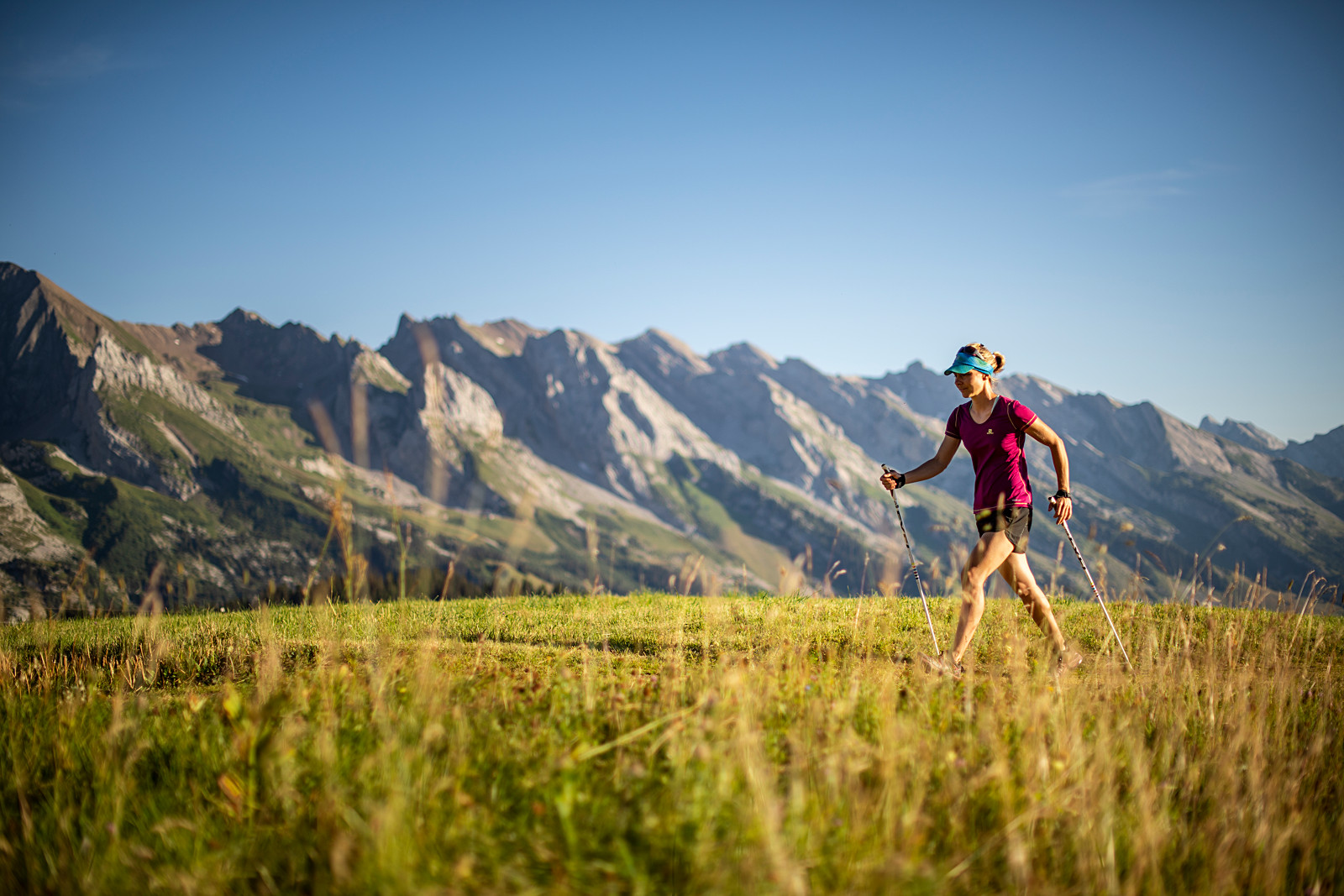 fast hiking