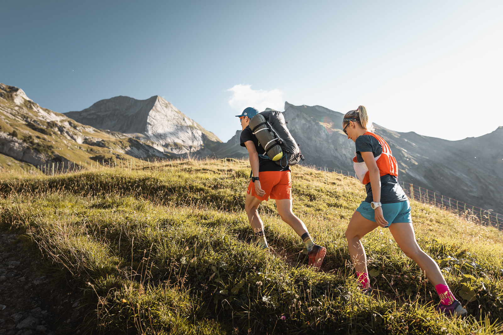 fast hiking