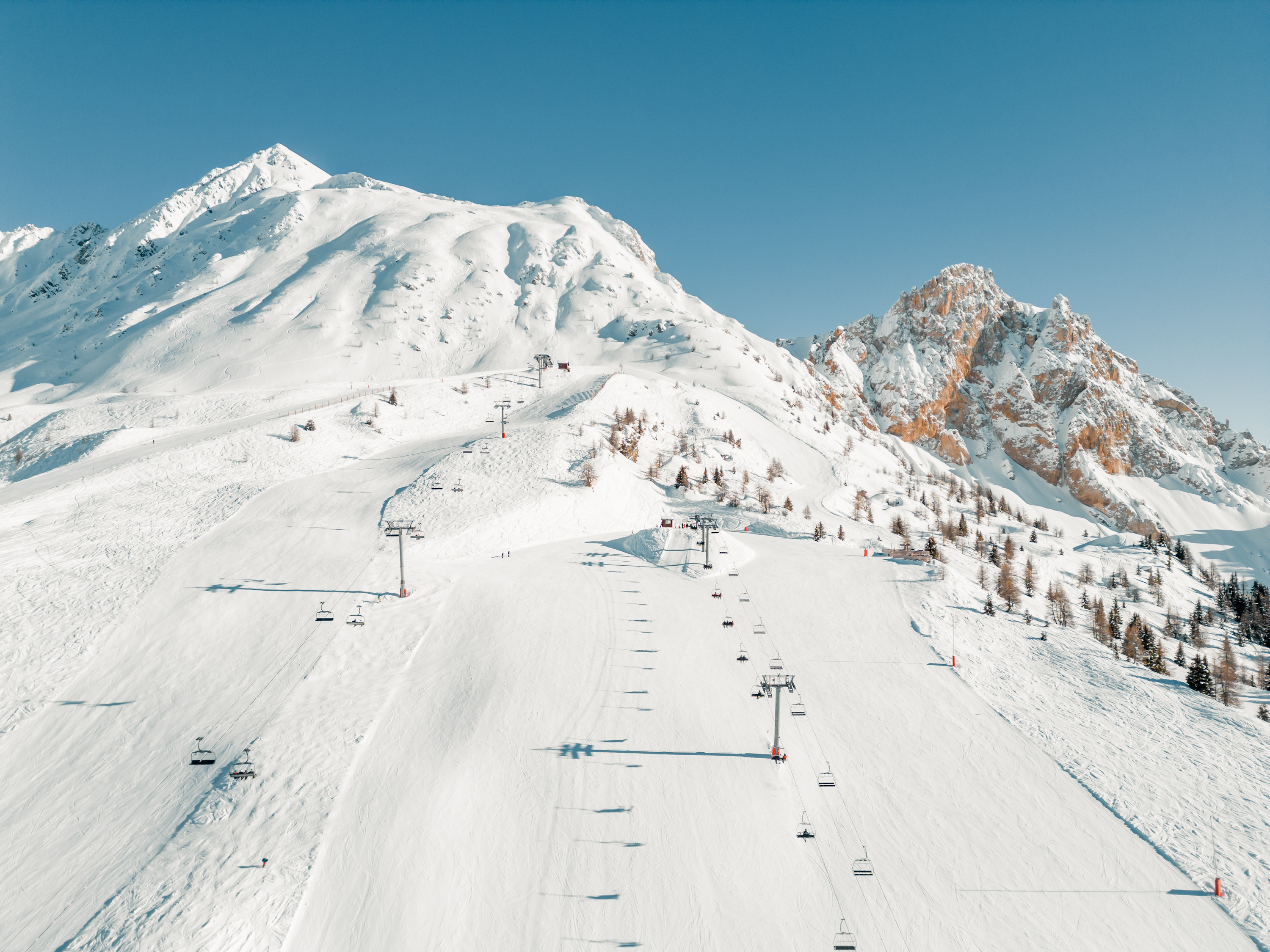 Vallandry, piste 