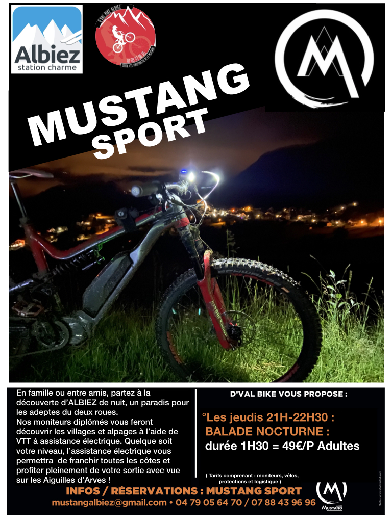 Flyer VTT nocturne