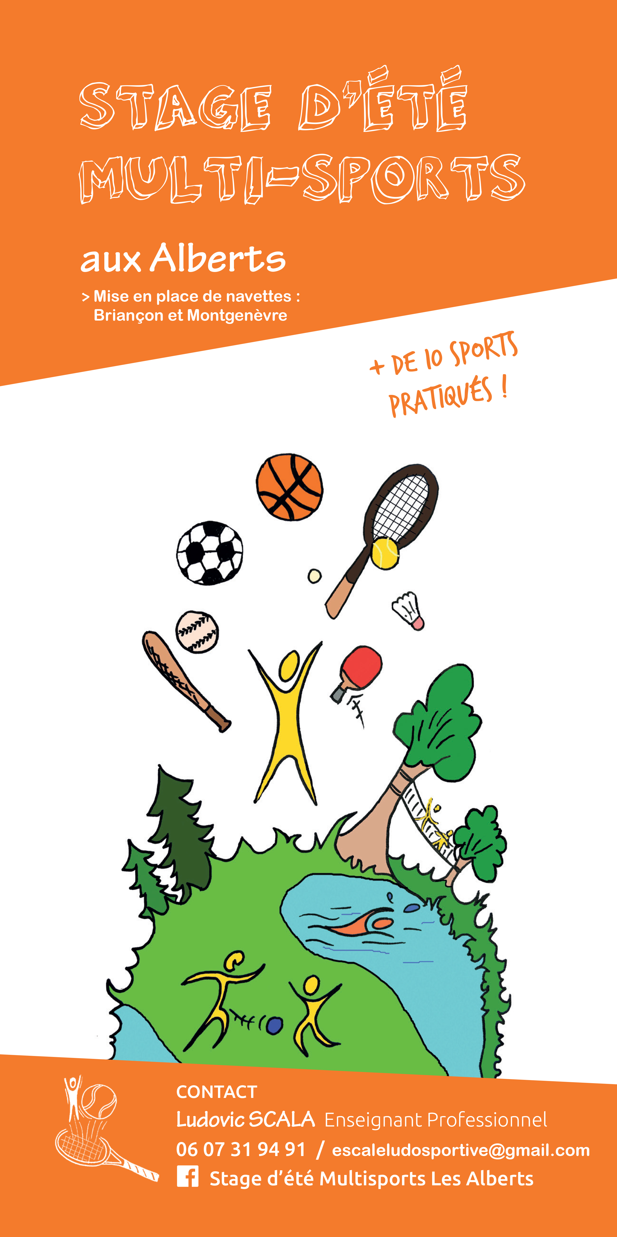 L'Escale Ludo Sportive - Flyer Recto