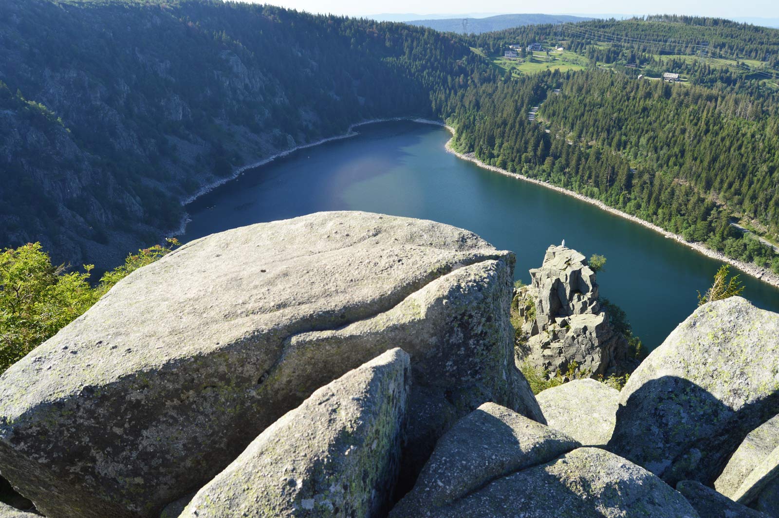 Lac Blanc depuis le rocher Hans
