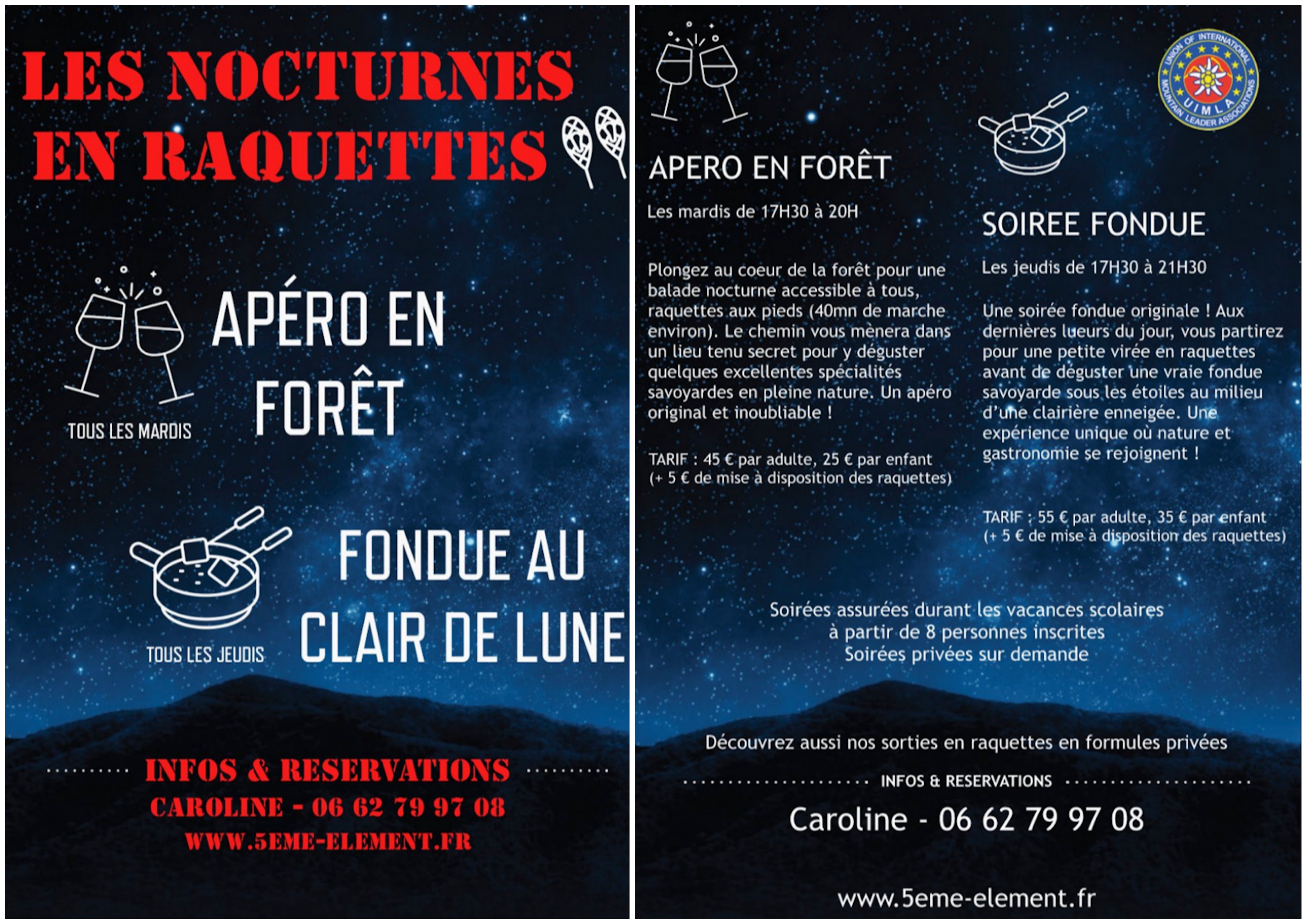 Les Nocturnes en raquettes