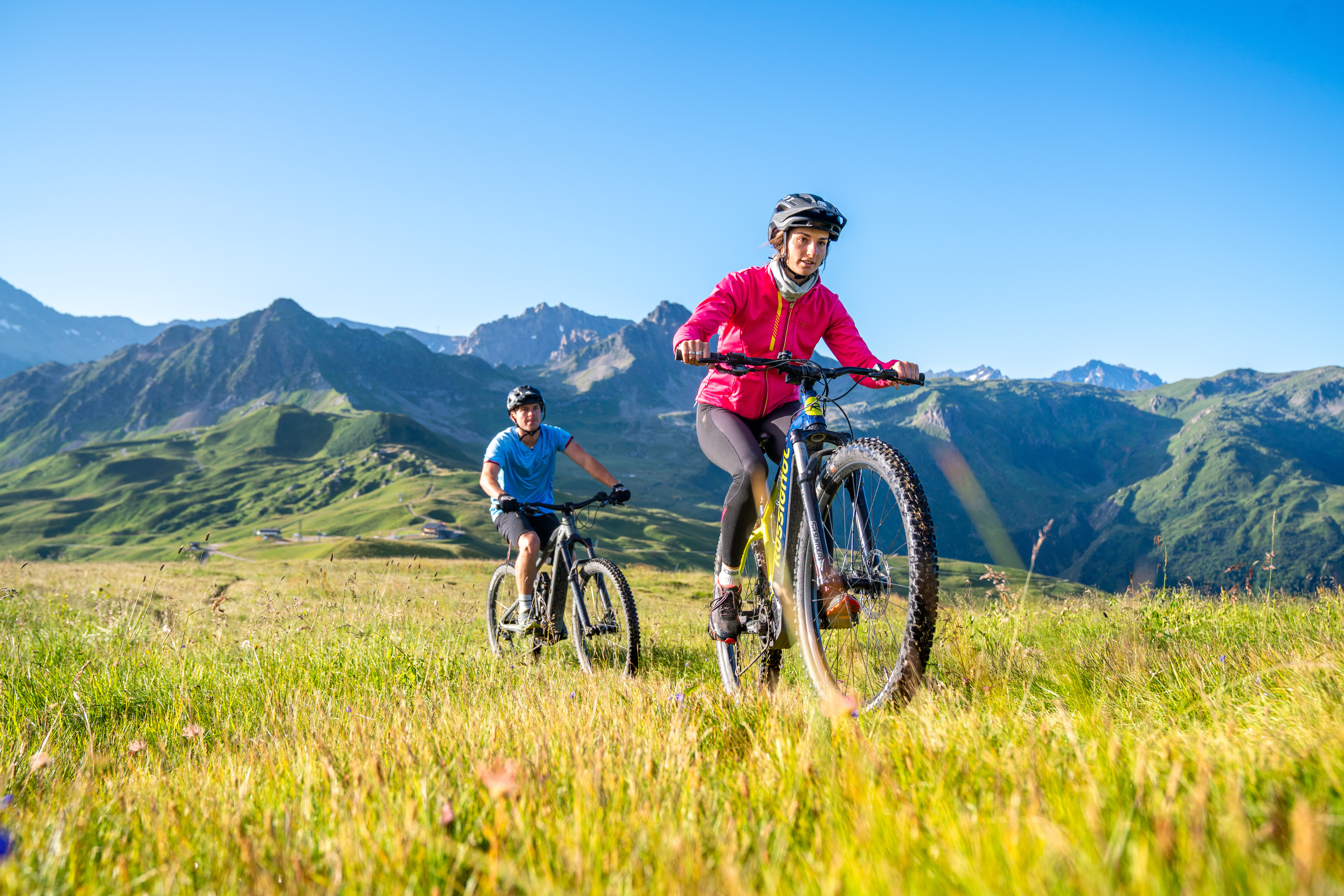 E Bike dans les alpages